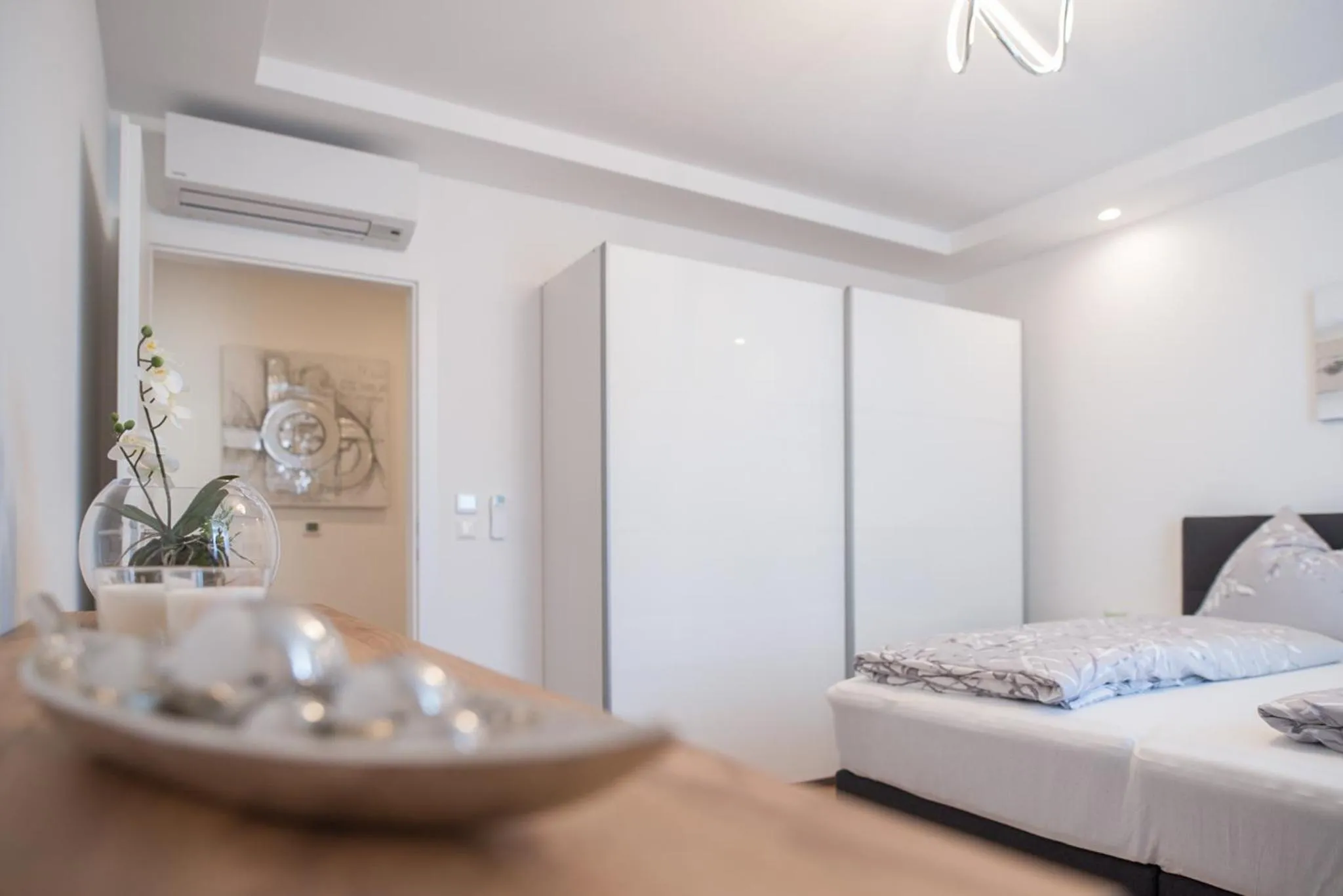 Photo of the whole room, Bed in MH Living - 11 - Modern Living Dream in Center