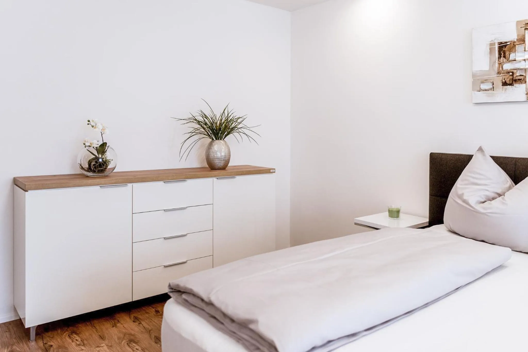 Photo of the whole room, Bed in MH Living - 11 - Modern Living Dream in Center