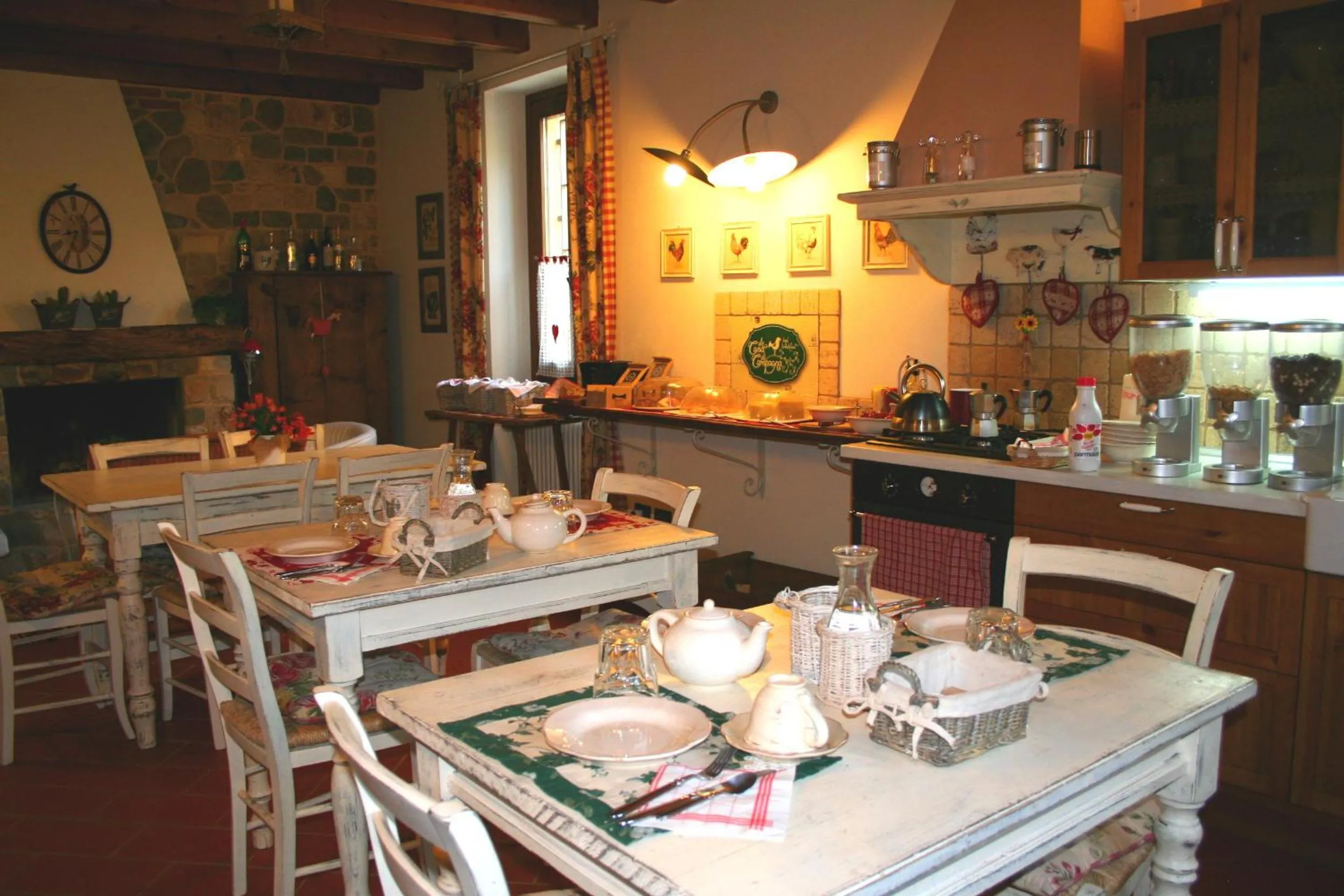 Restaurant/places to eat in B&B La Casa Di Campagna