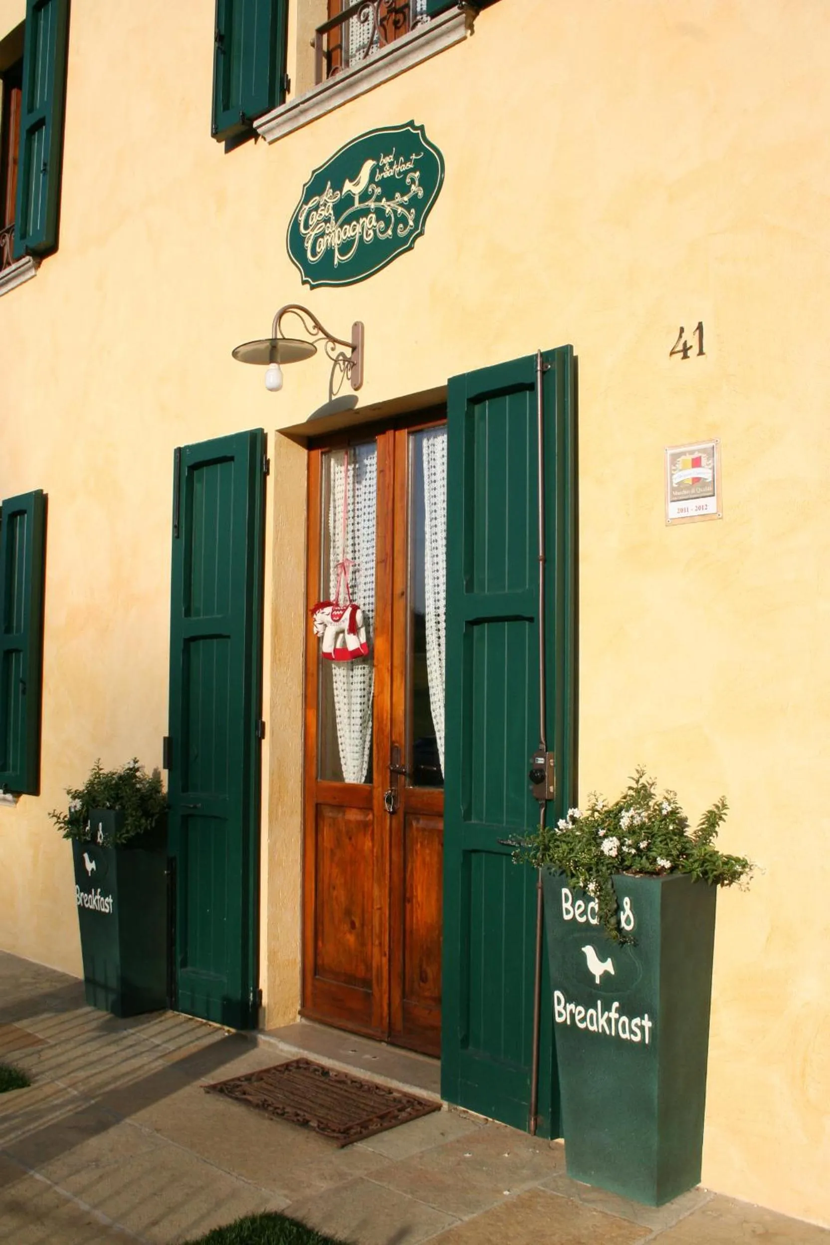 Facade/entrance in B&B La Casa Di Campagna