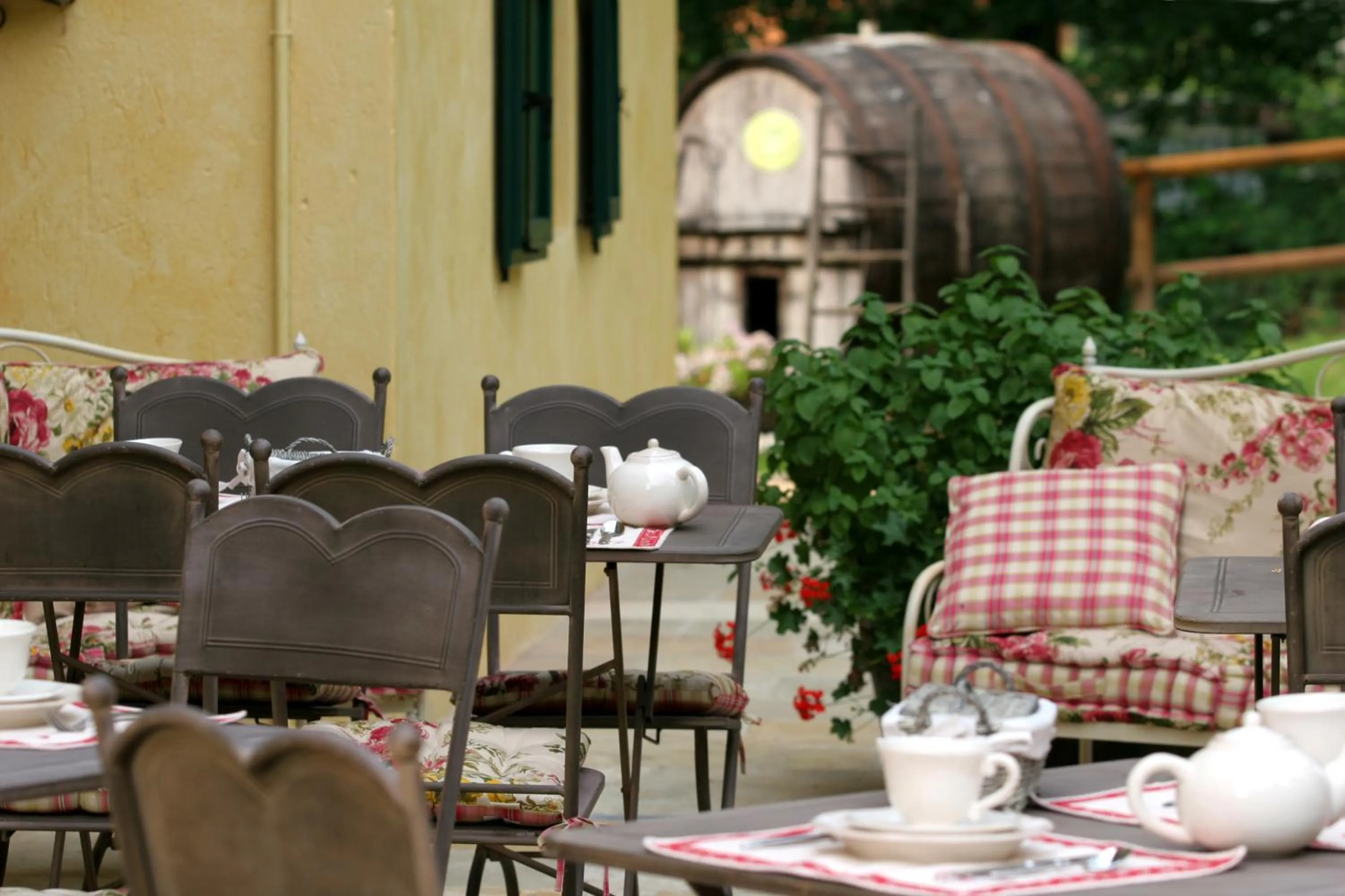 Patio in B&B La Casa Di Campagna