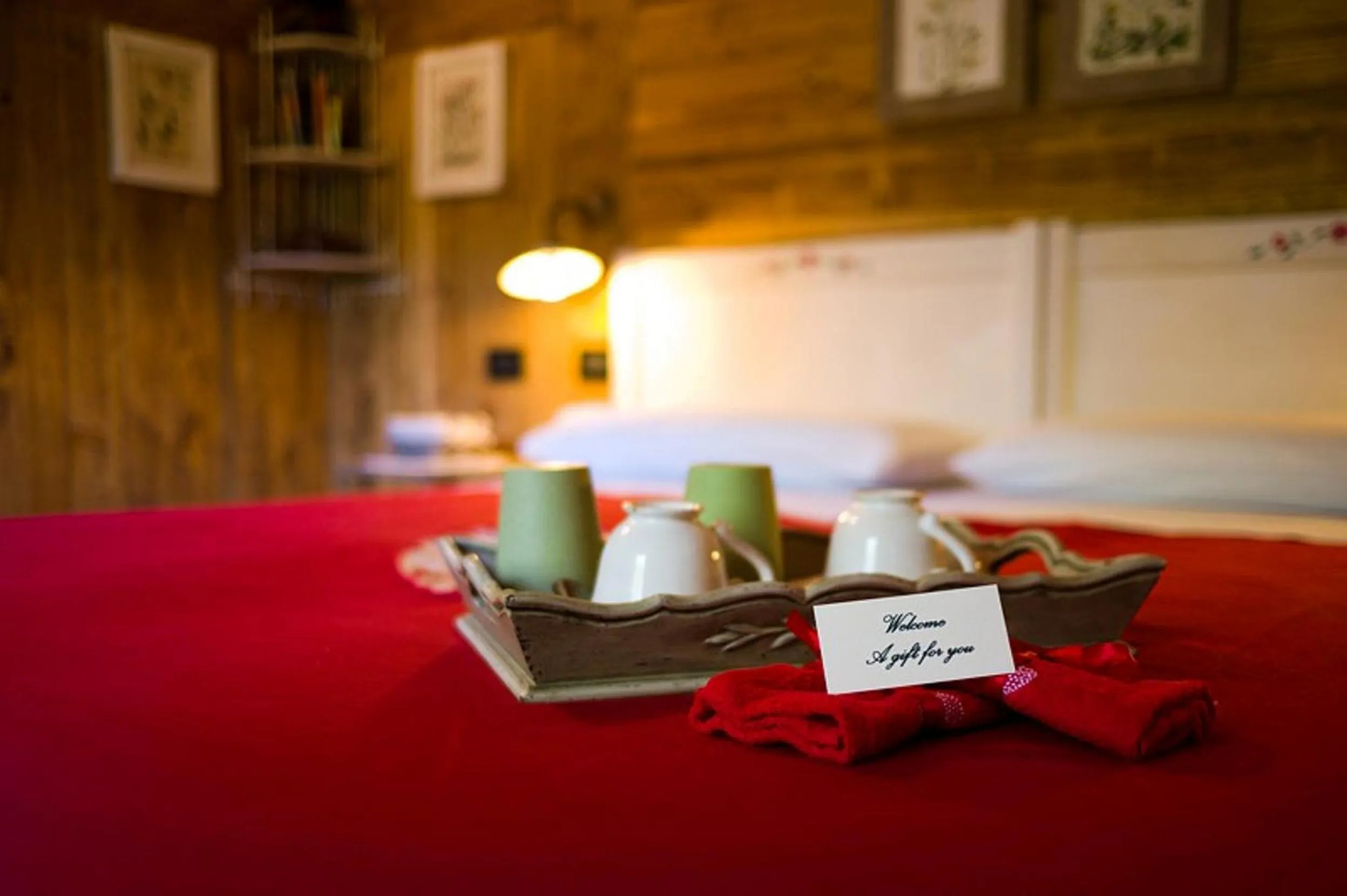 Decorative detail, Bed in B&B La Casa Di Campagna