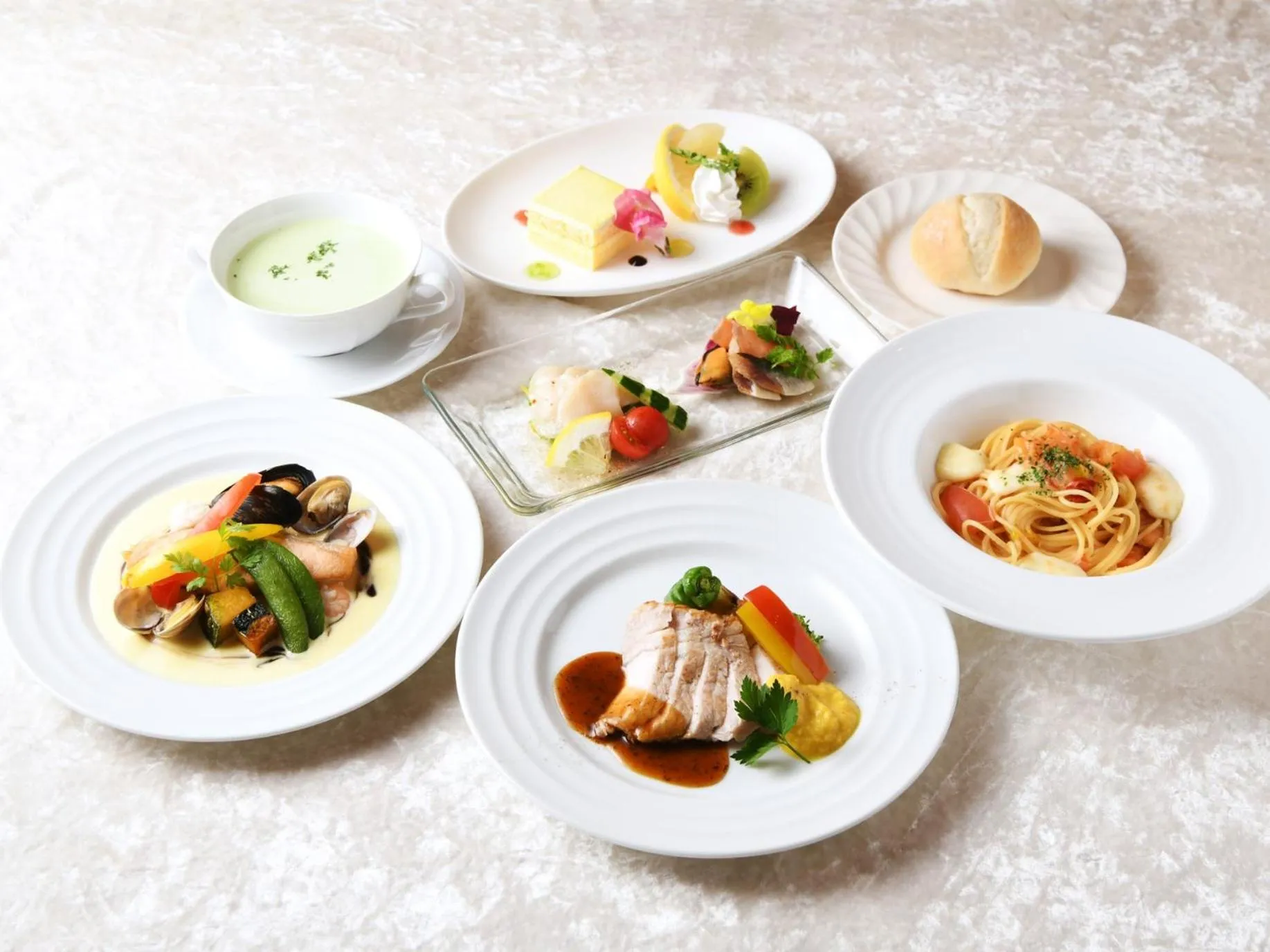 Dinner in Atsugi Urban Hotel