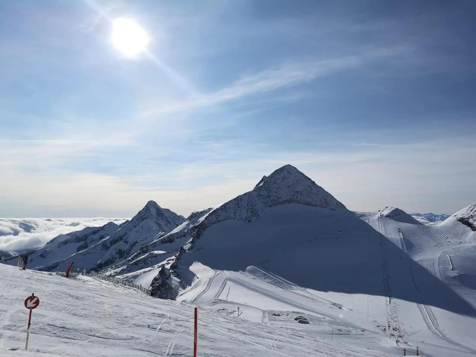 Skiing in APPARTEMENT EBERHARTER Conny