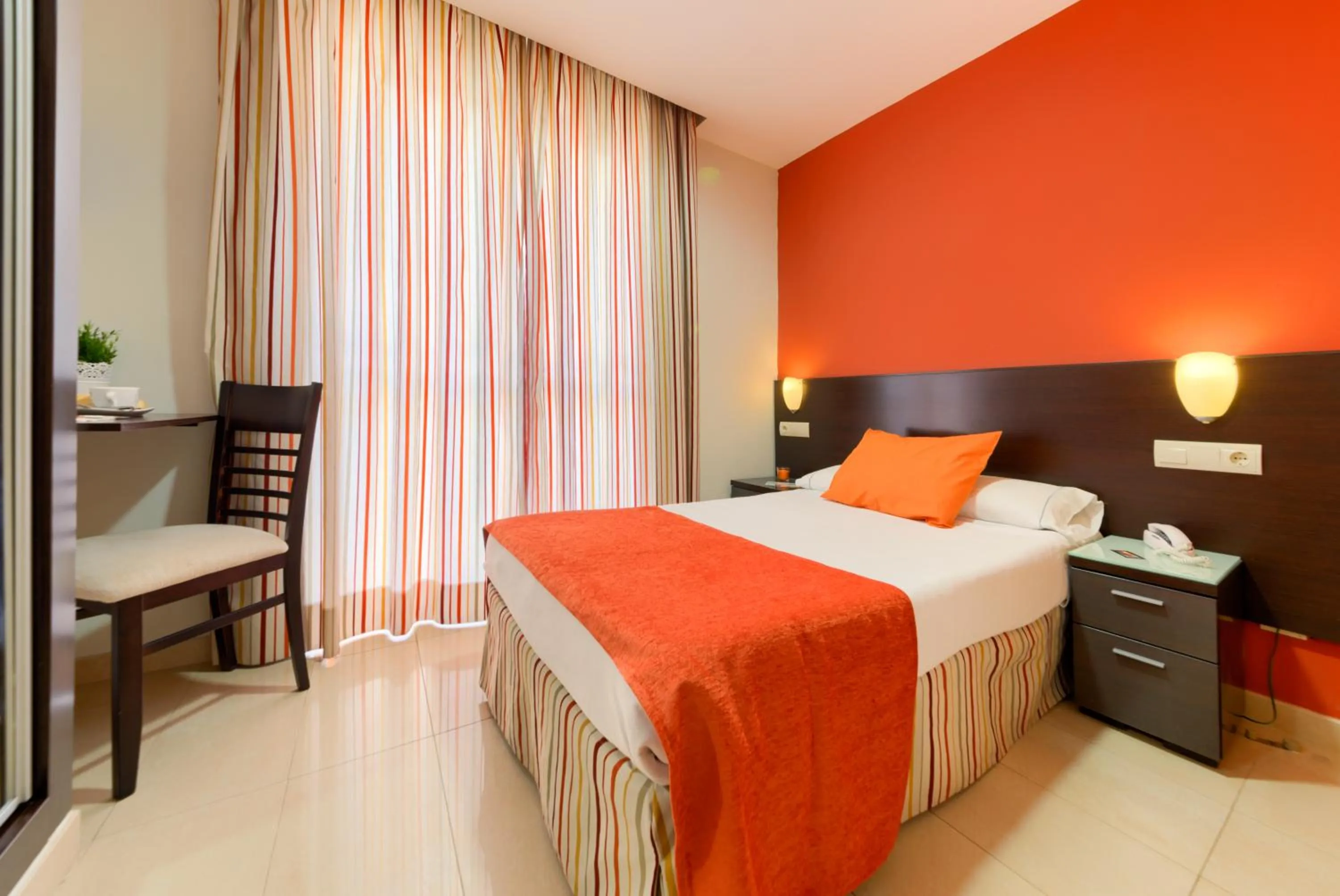 Bed in Hotel La Mirada