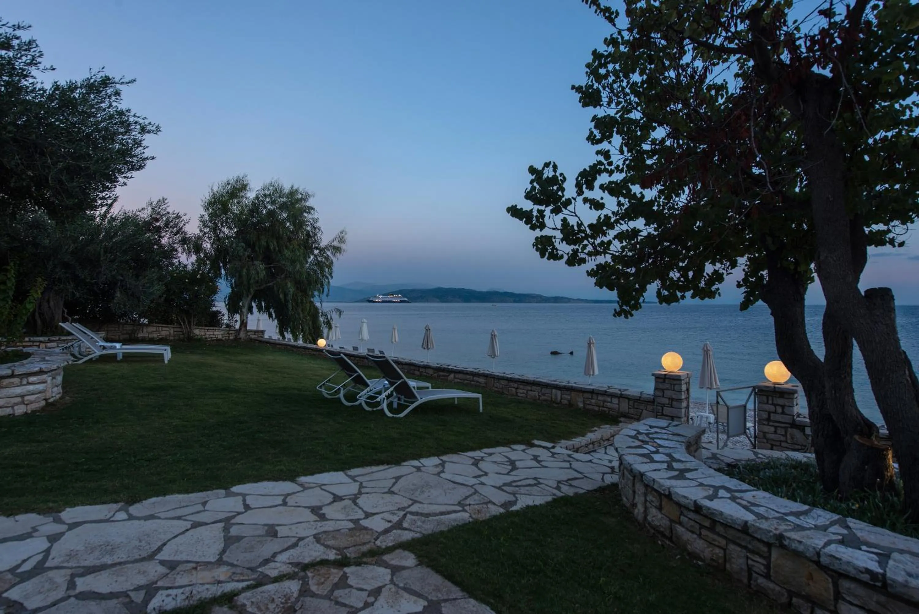 Natural landscape in Krouzeri Beach Apartments