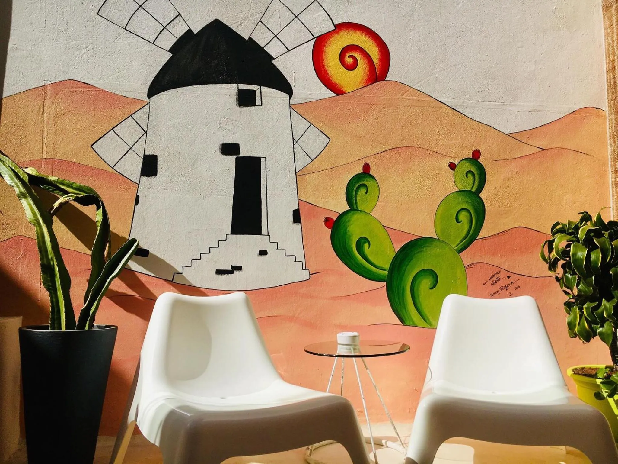 Garden in La Casita di Fuerte