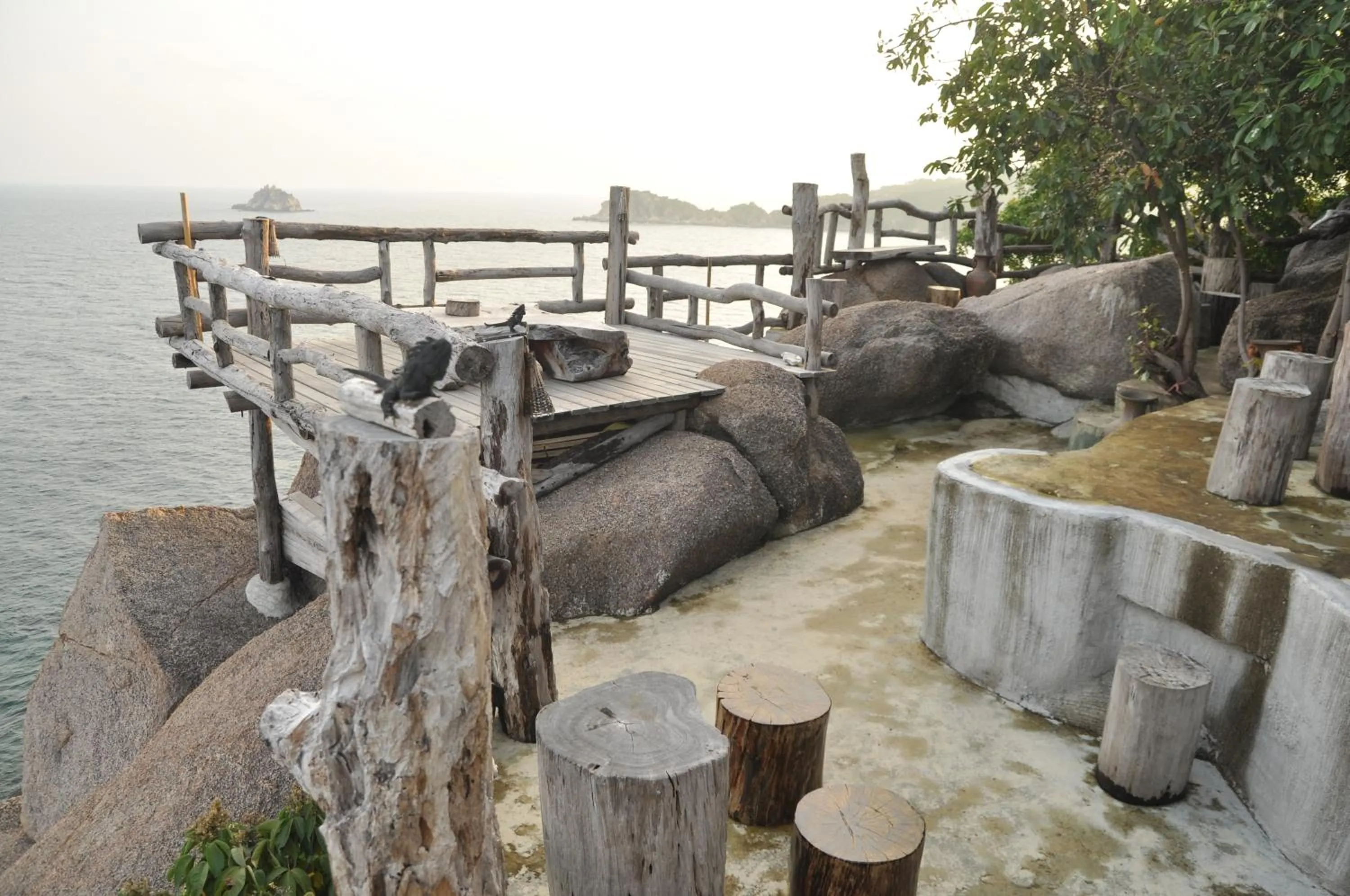Balcony/Terrace in Moondance Magic View Bungalow