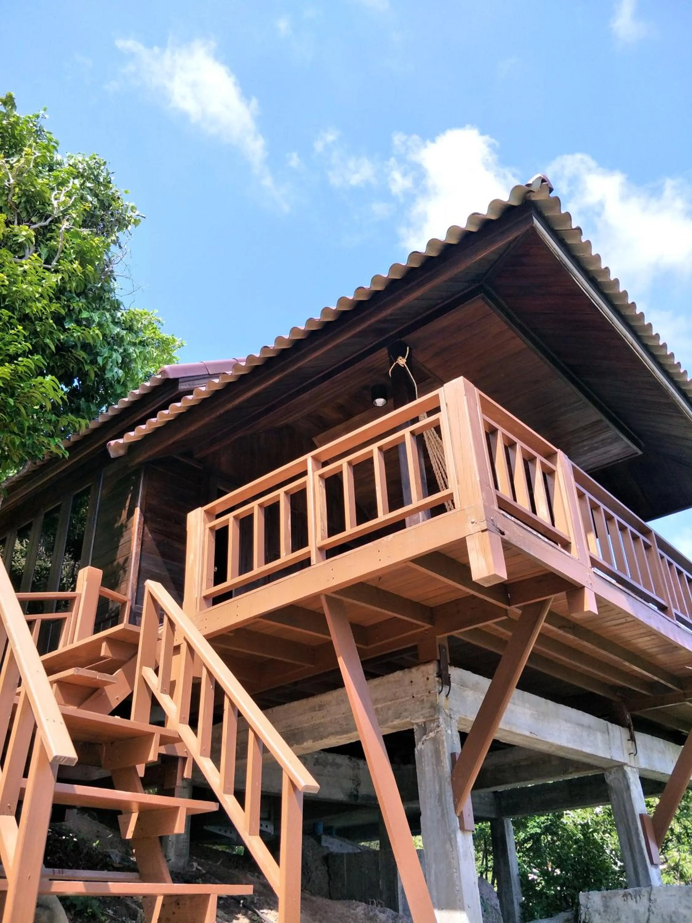 Balcony/Terrace in Moondance Magic View Bungalow