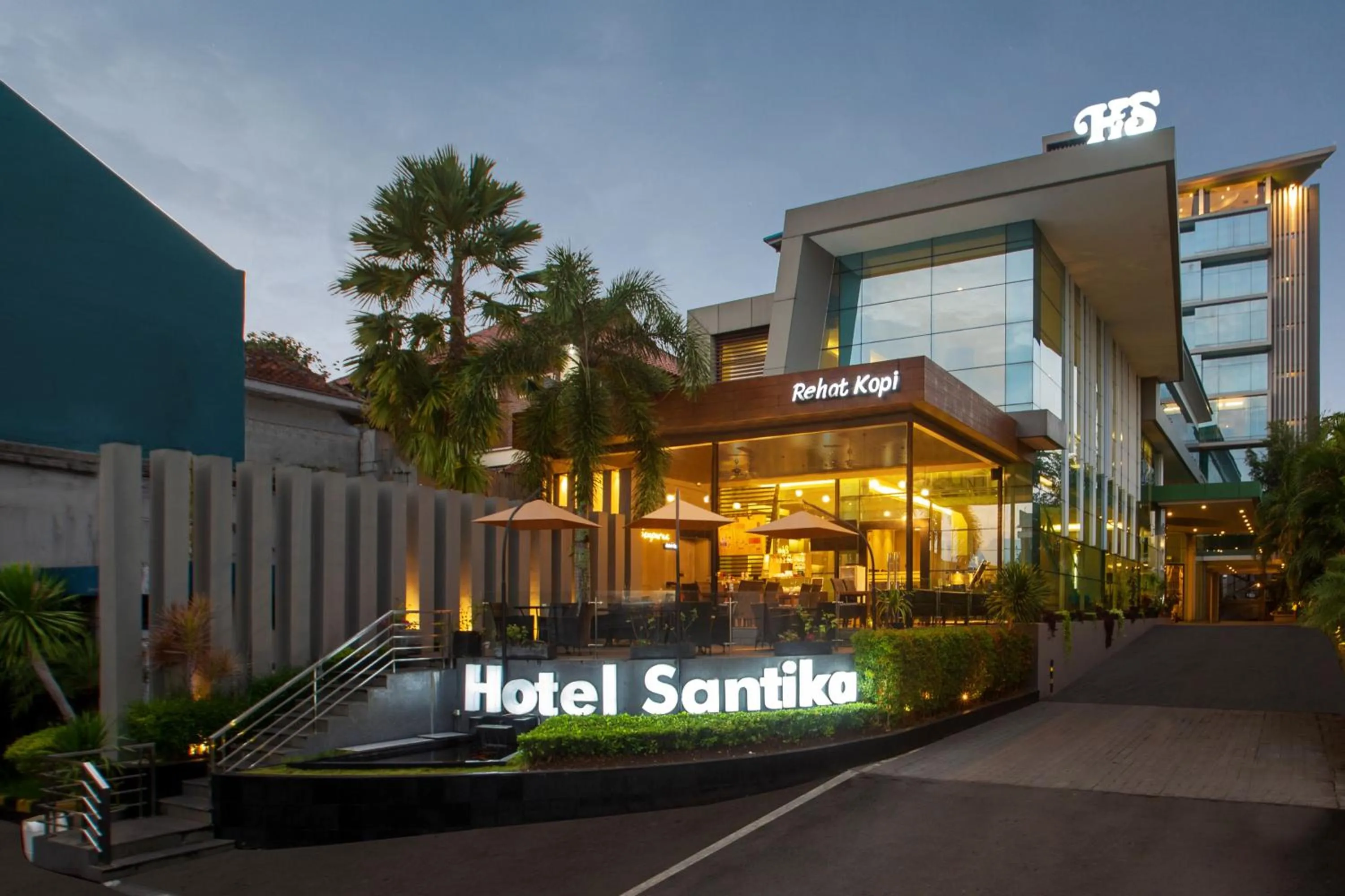 Property building in Hotel Santika Tasikmalaya