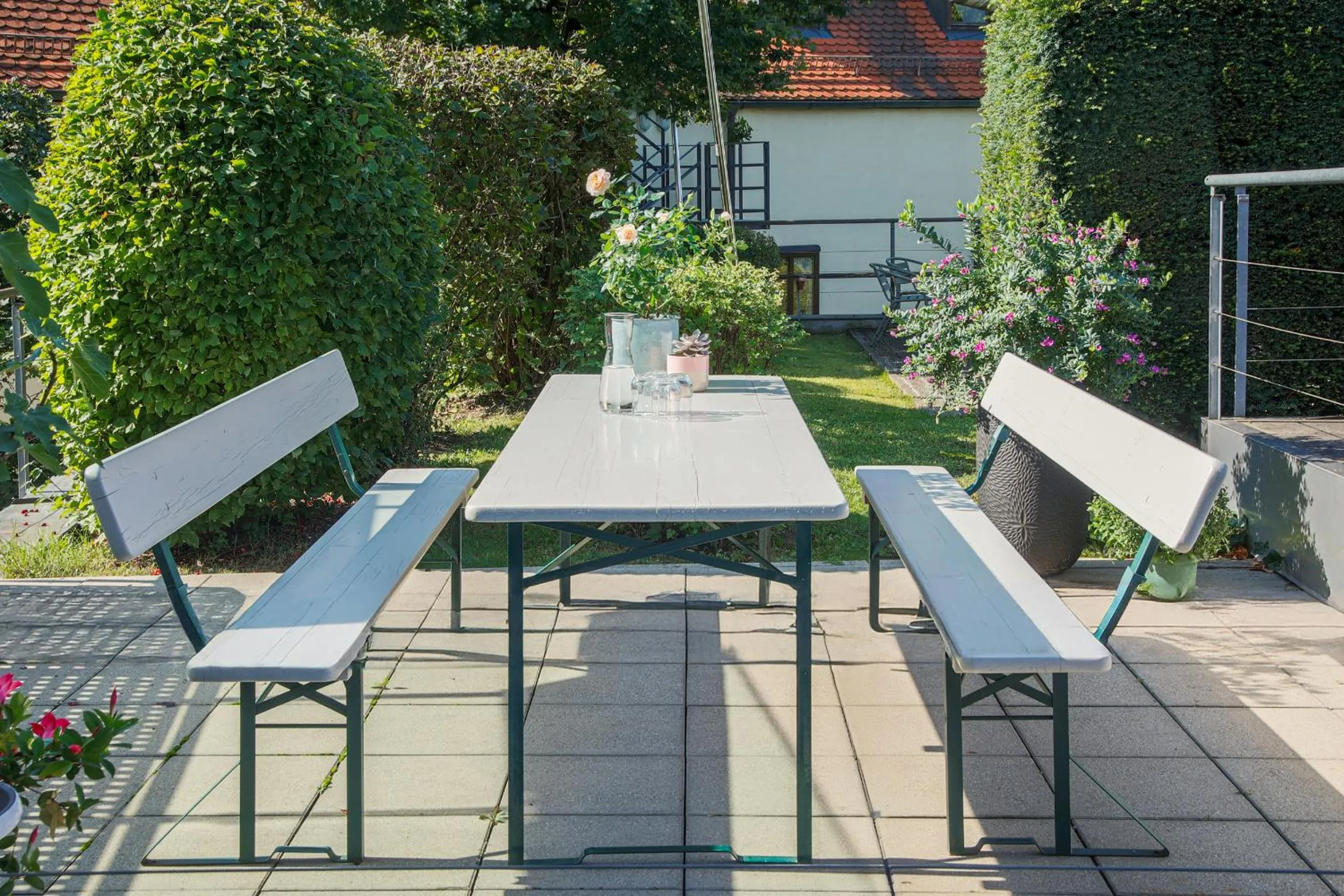 Garden in Hotel Klostergasthof