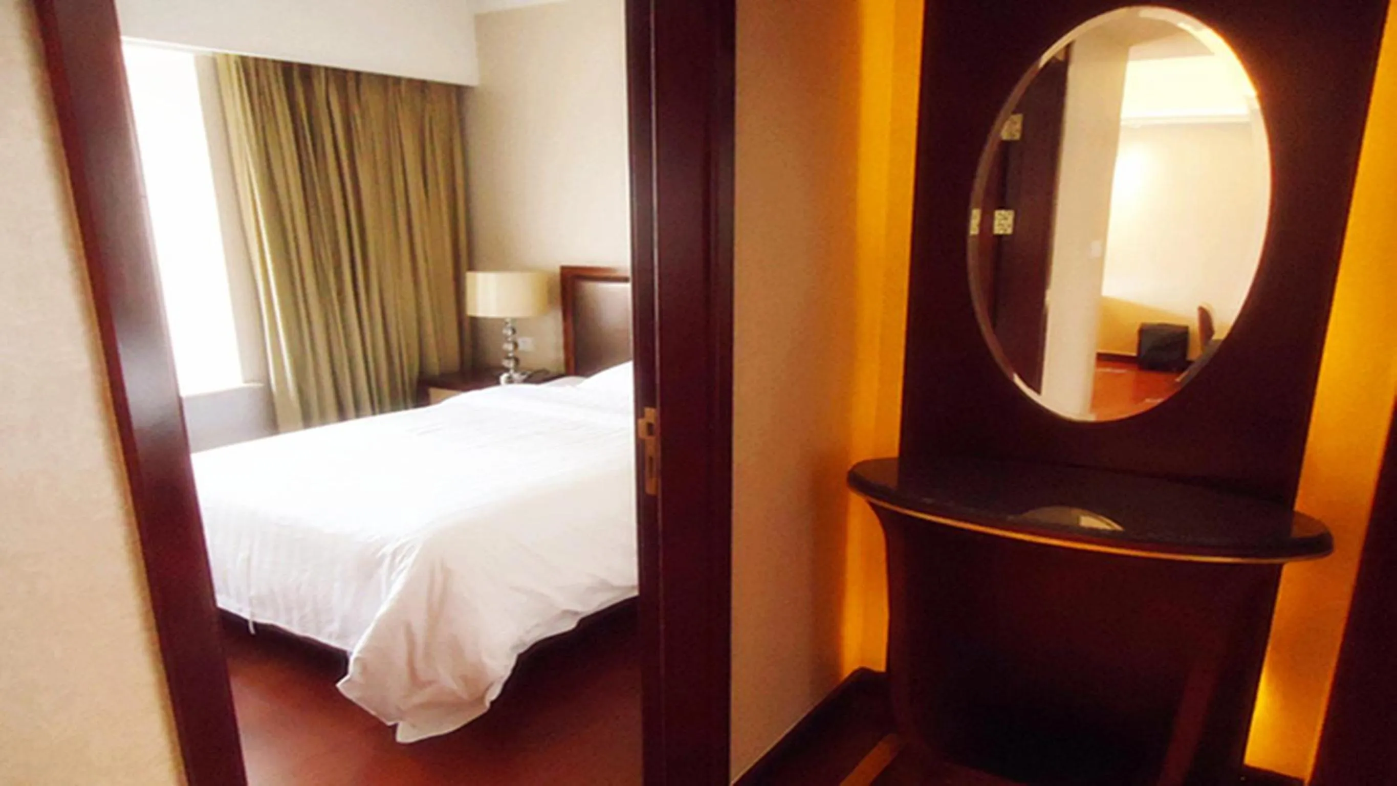 Bedroom, Bed in Ziyuan Service Apartment