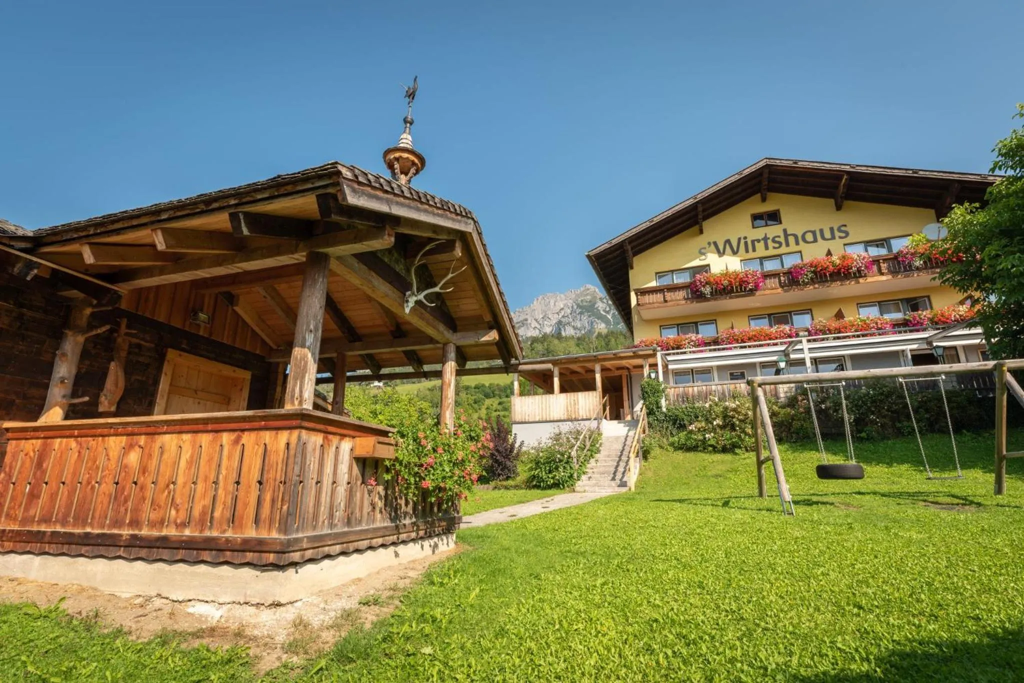 Property building in s'Wirtshaus by Alpine Genusswelten