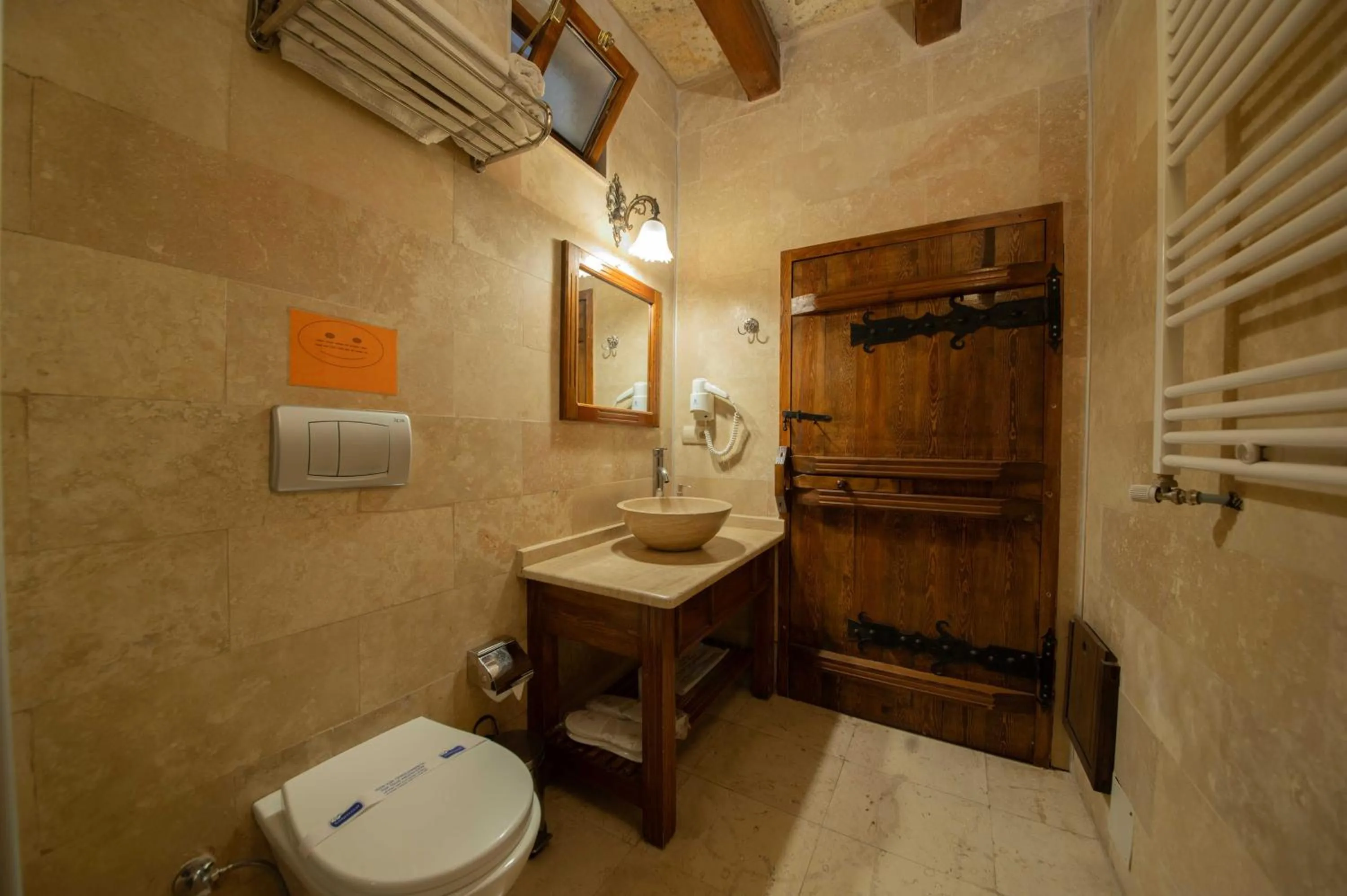 Bathroom in Safran Cave Hotel