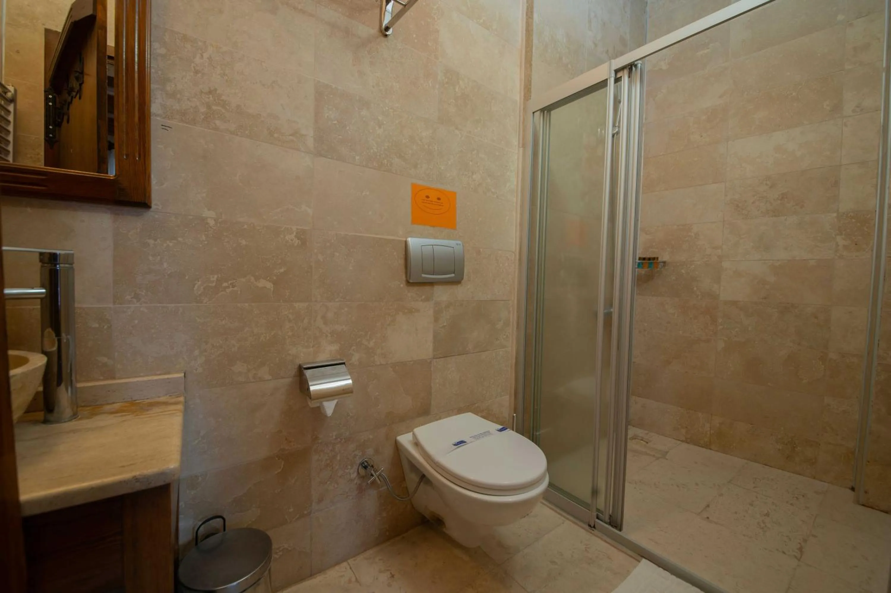 Bathroom in Safran Cave Hotel