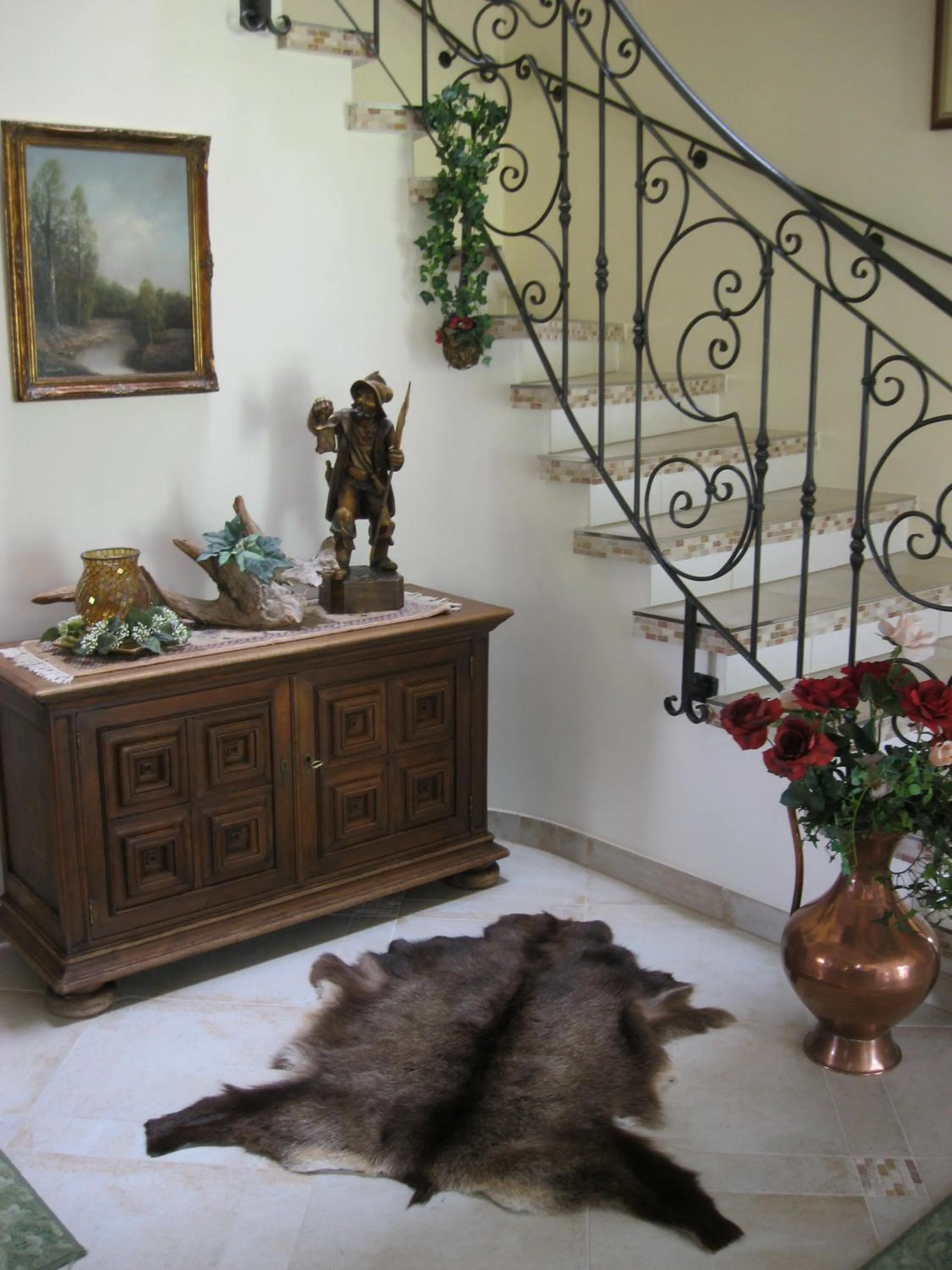 Decorative detail in Pension Schlömmer