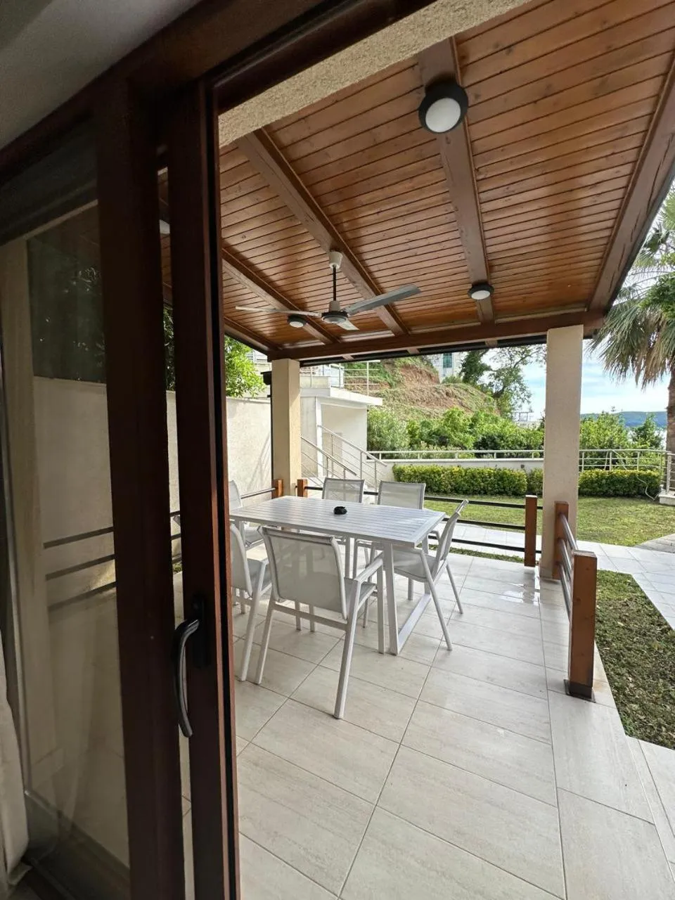 Patio in Meridian Hotel