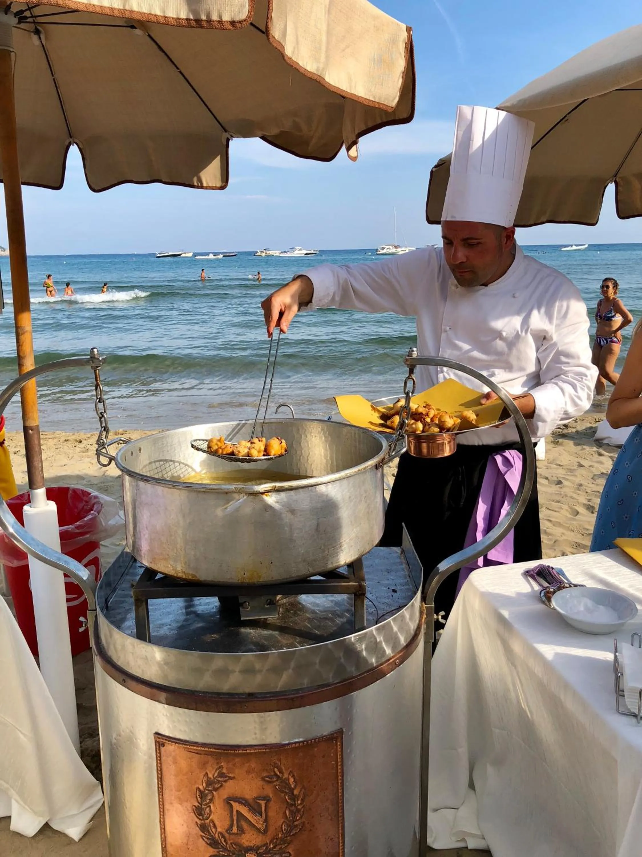 Beach in Grand Hotel Il Ninfeo