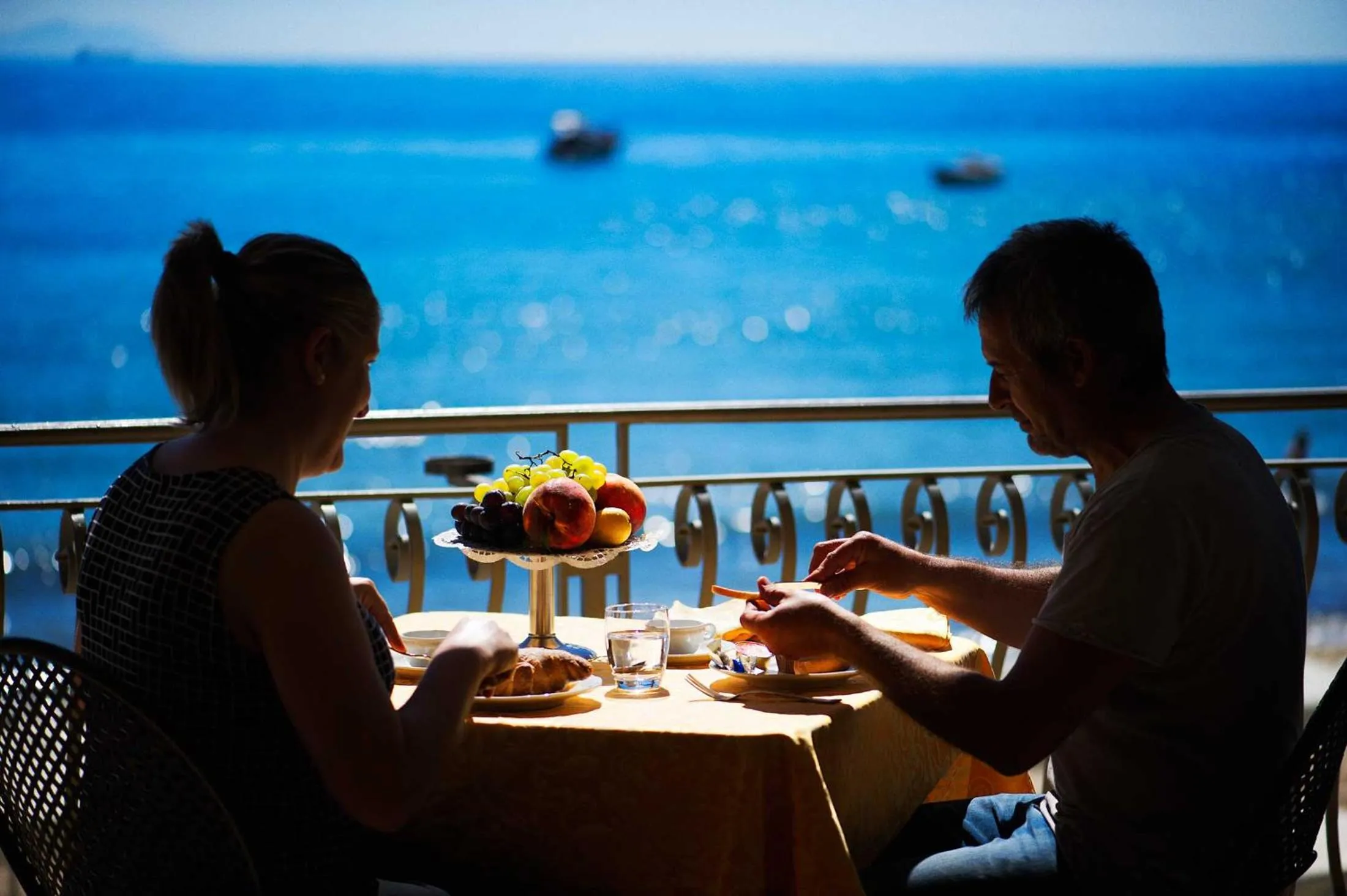 Breakfast in Grand Hotel Il Ninfeo