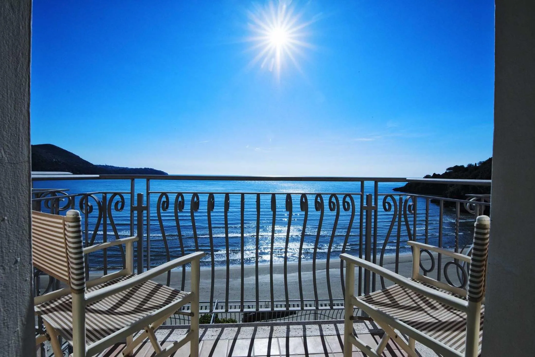 Sea view in Grand Hotel Il Ninfeo