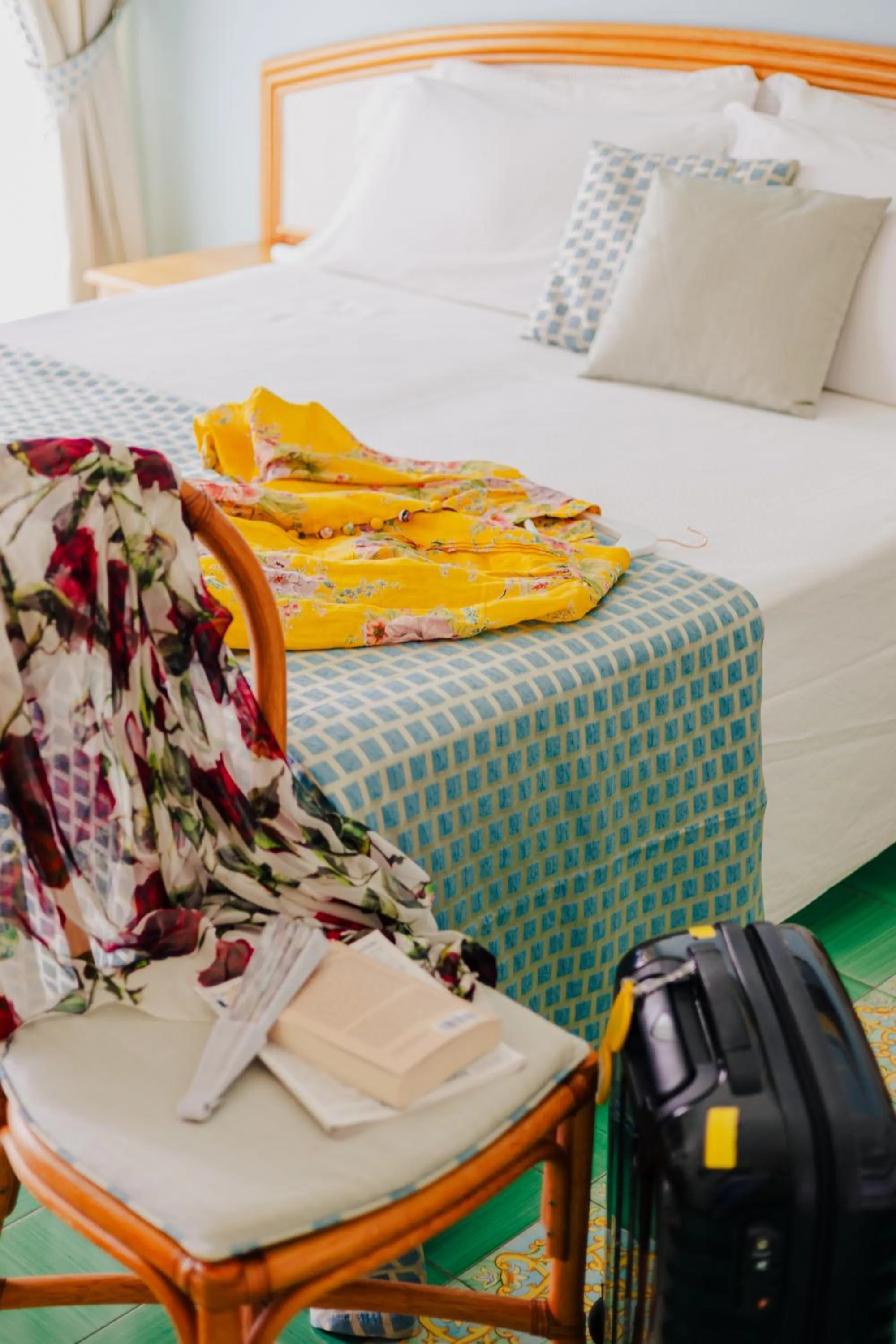 Bed in Grand Hotel Il Ninfeo