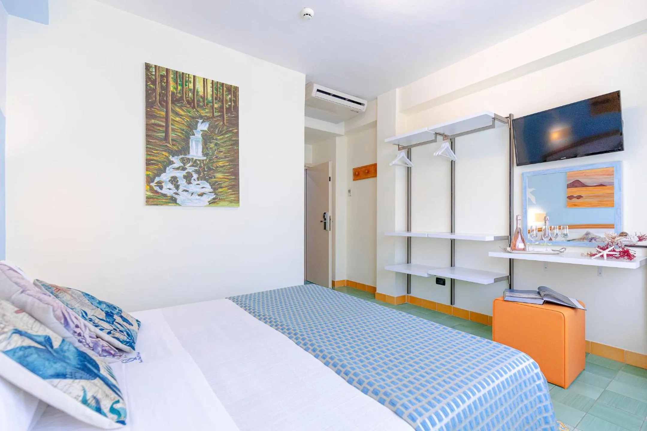 Bed in Grand Hotel Il Ninfeo