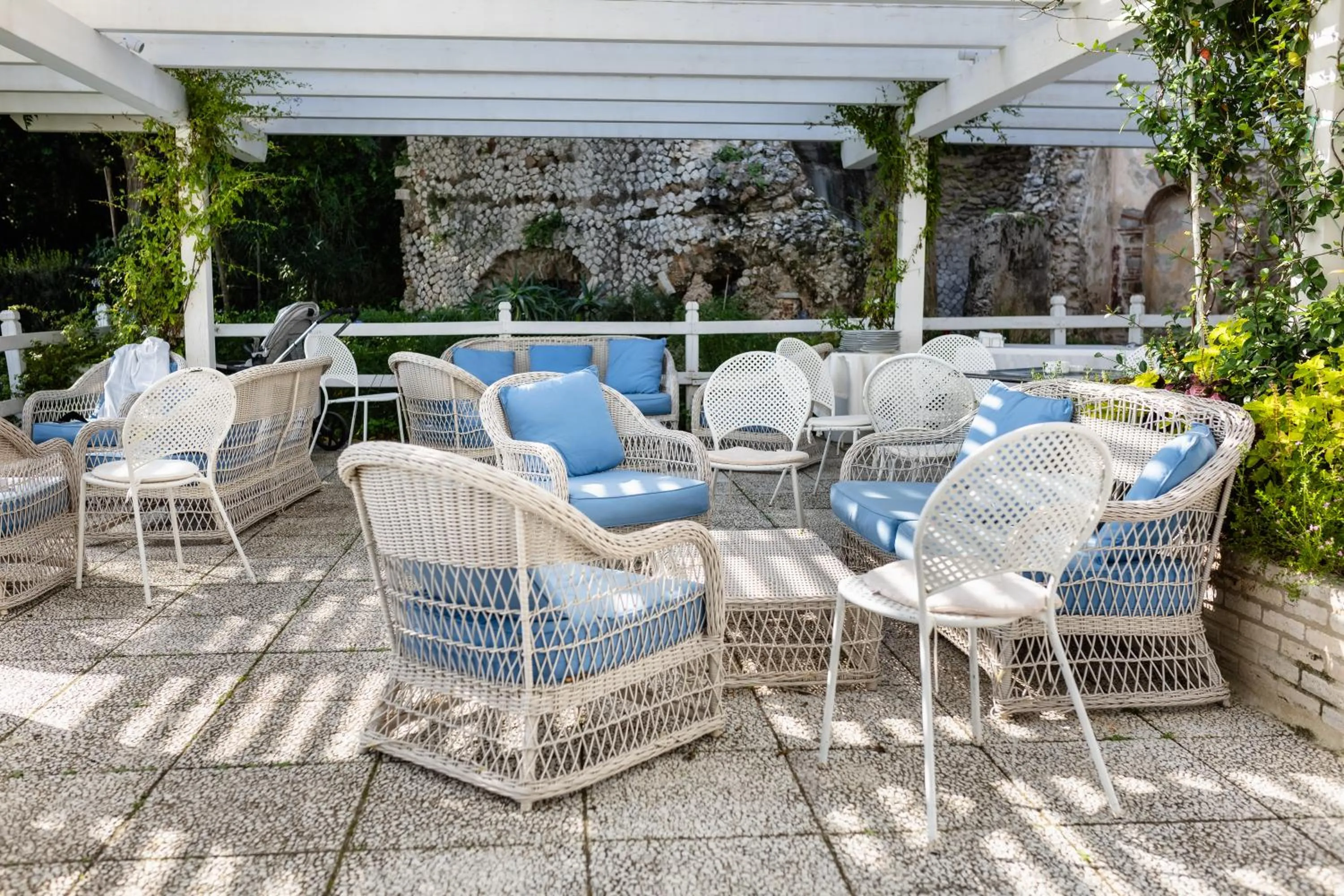 Garden in Grand Hotel Il Ninfeo