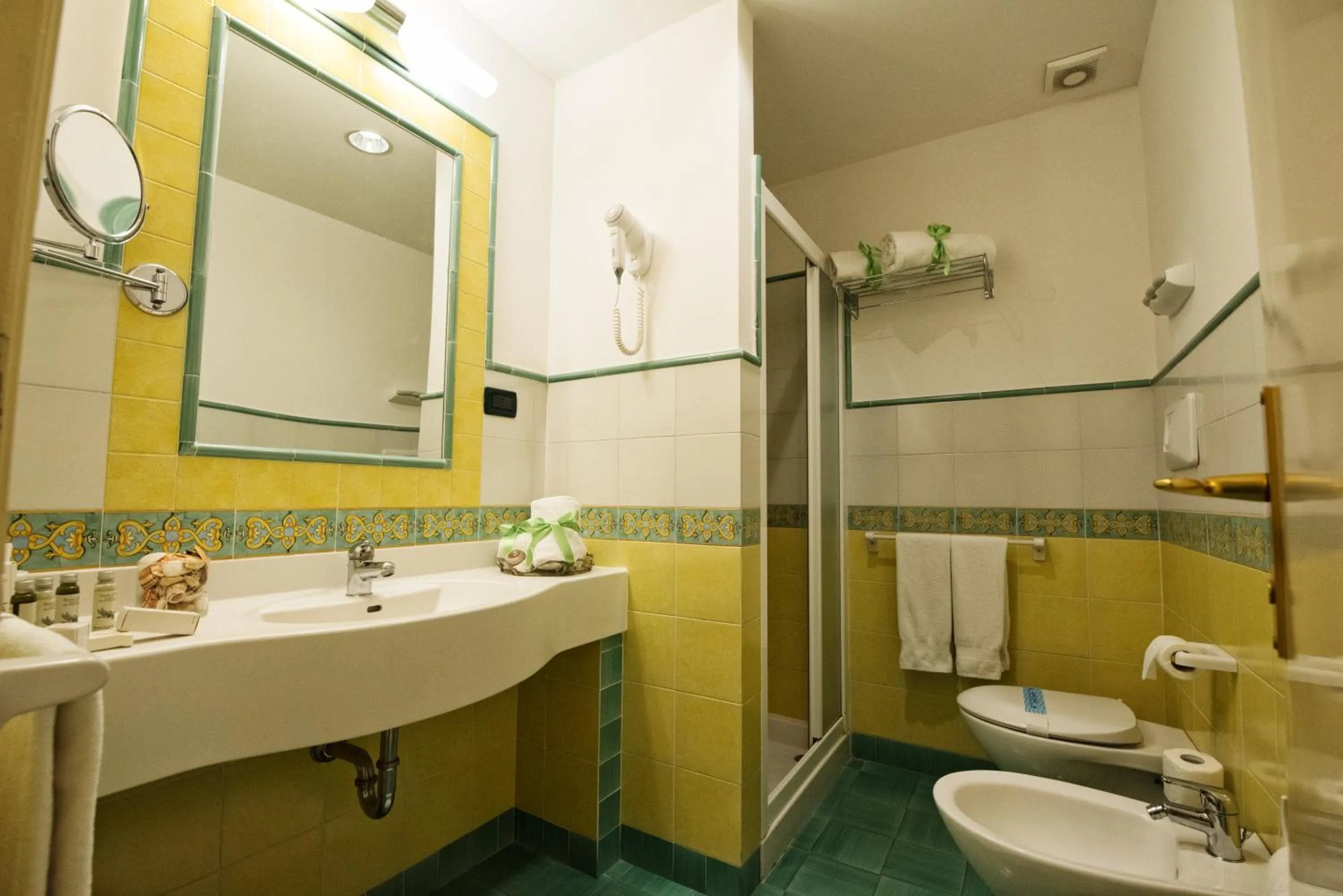 Bathroom in Grand Hotel Il Ninfeo