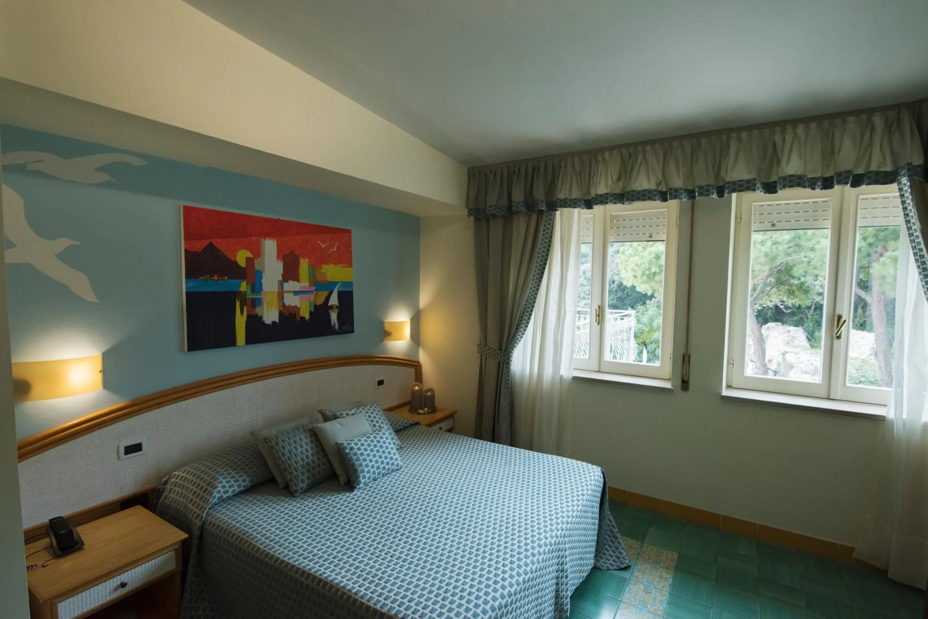 Photo of the whole room, Bed in Grand Hotel Il Ninfeo