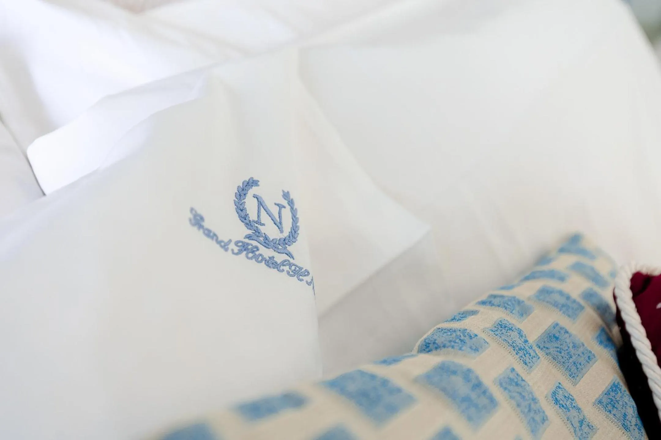 Bed in Grand Hotel Il Ninfeo