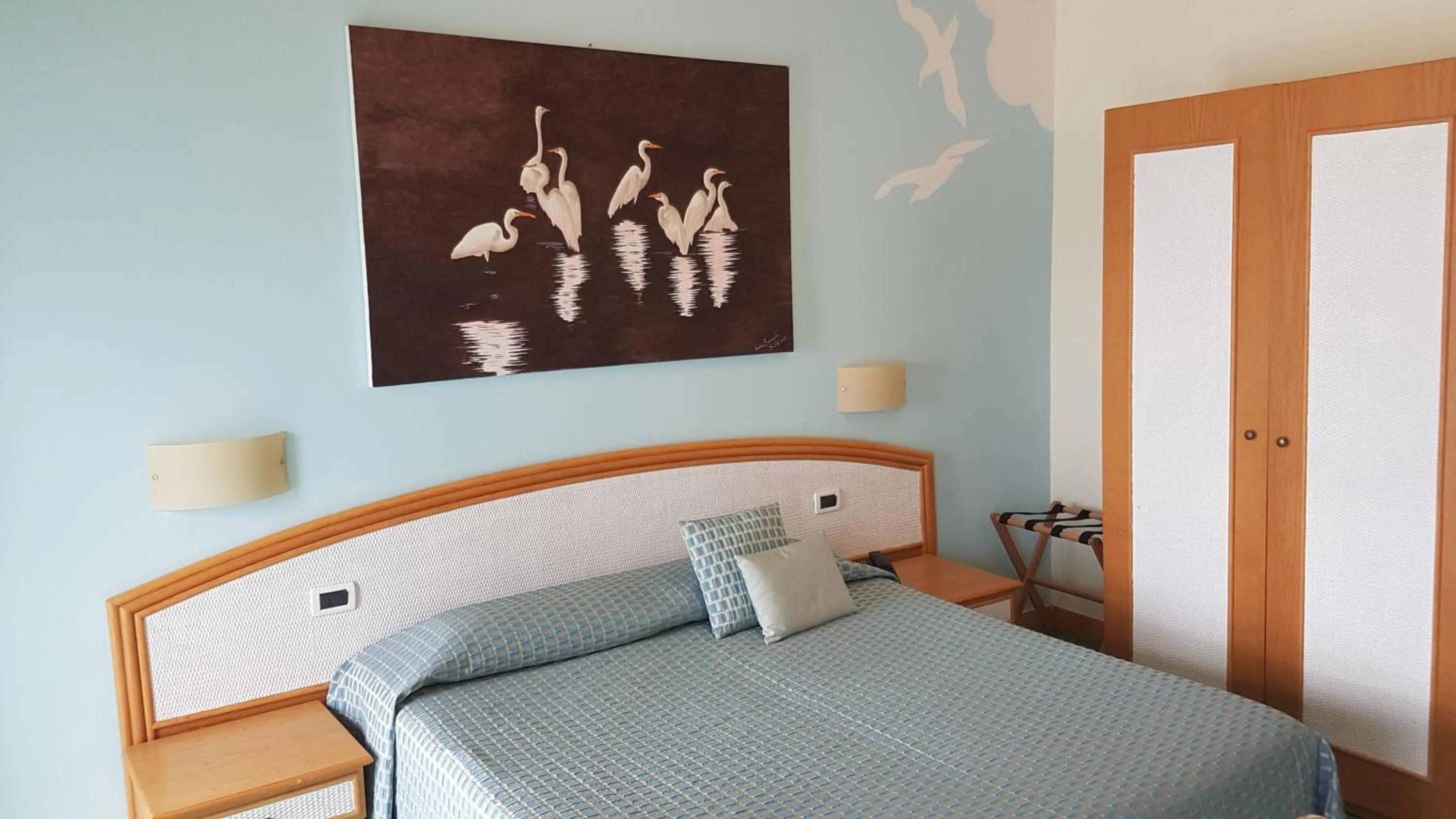 Bed in Grand Hotel Il Ninfeo