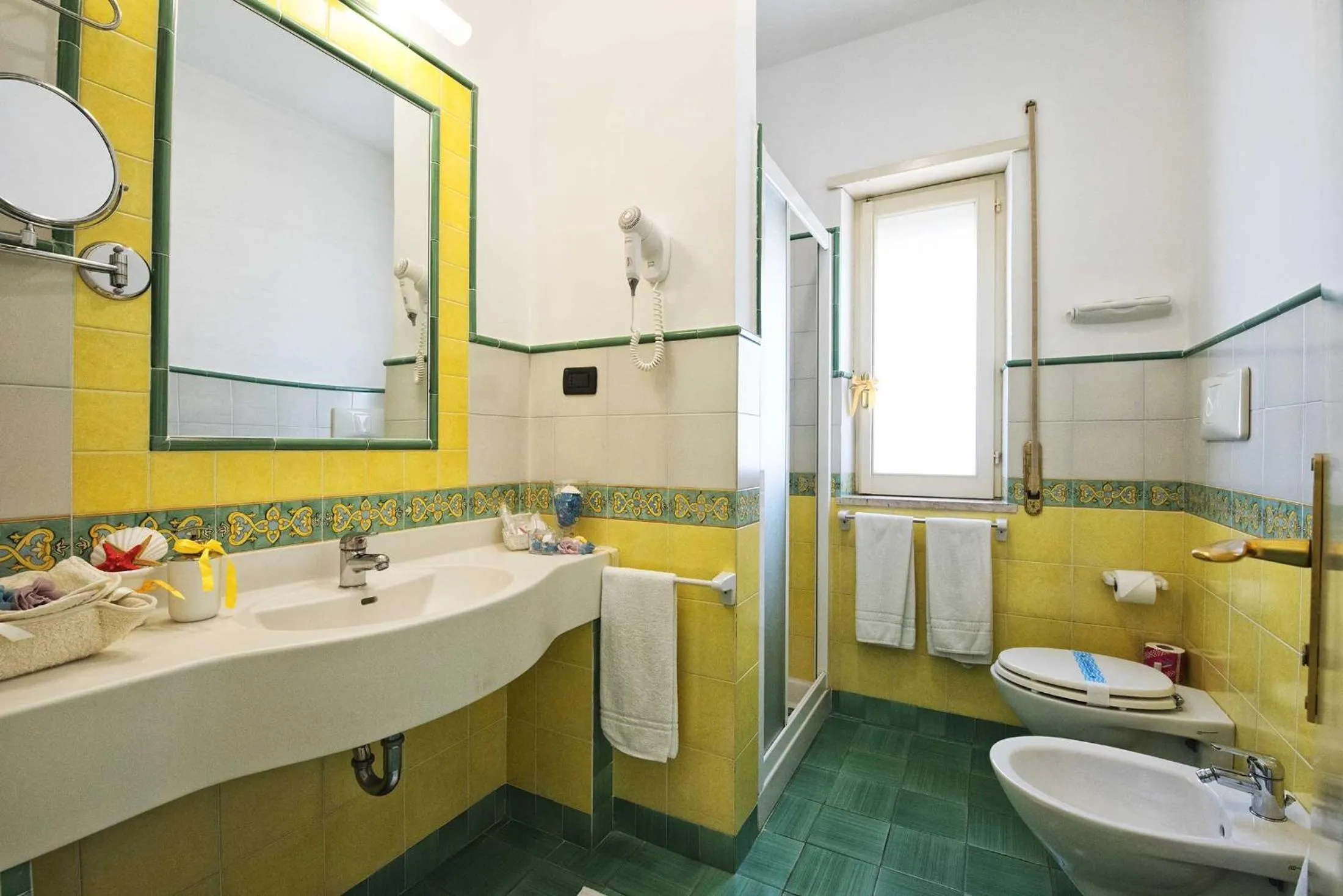 Bathroom in Grand Hotel Il Ninfeo