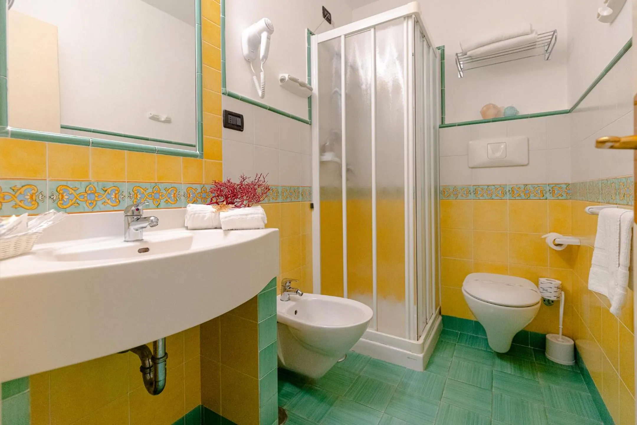 Bathroom in Grand Hotel Il Ninfeo