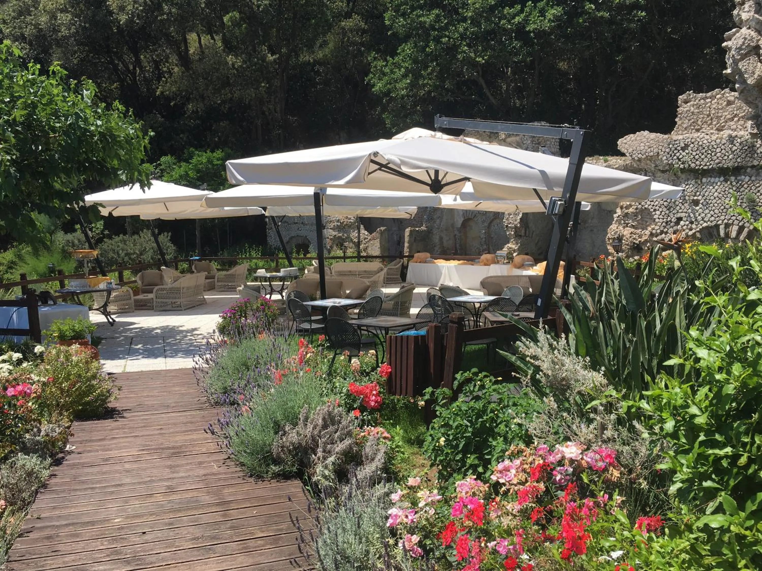 Garden in Grand Hotel Il Ninfeo