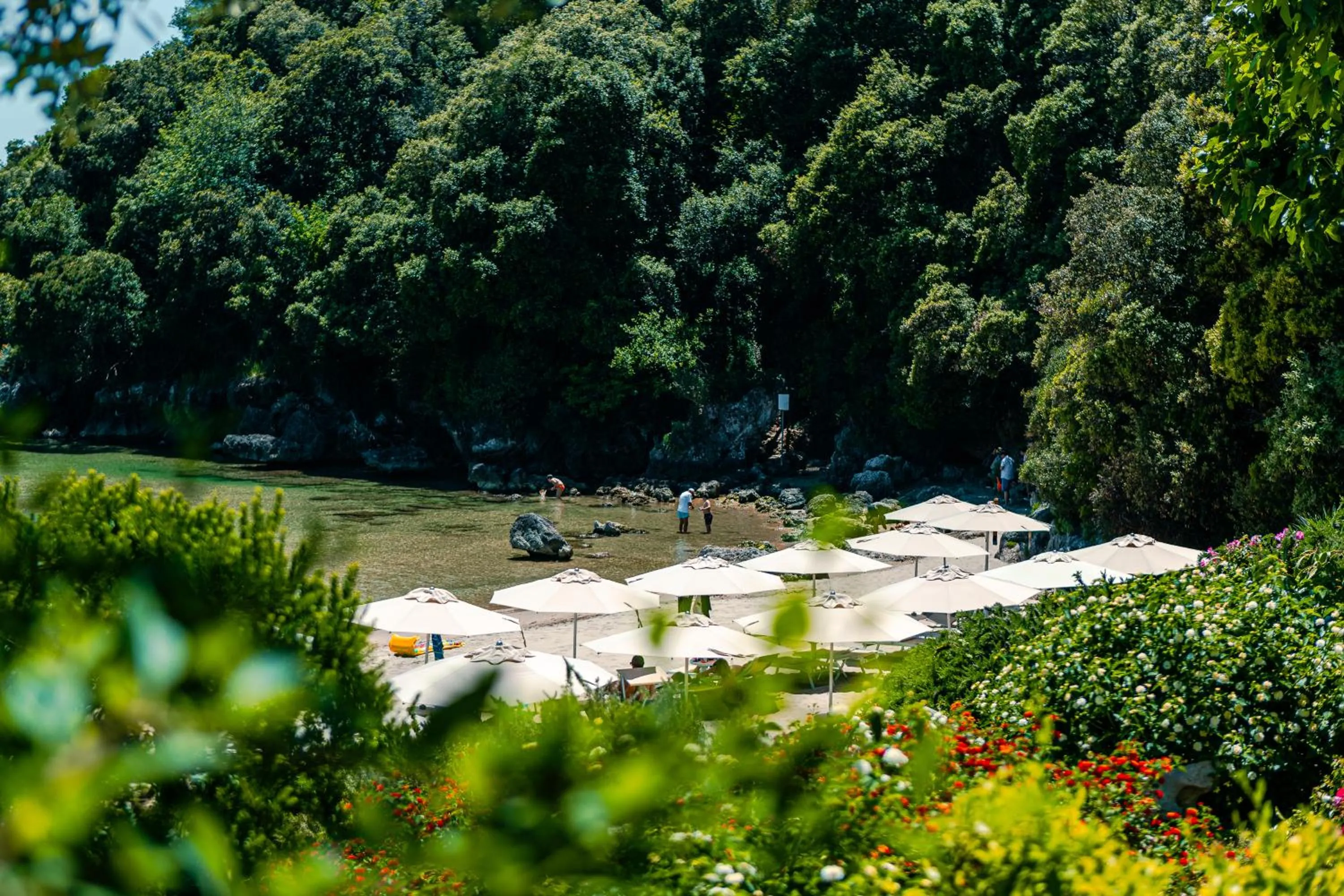 Beach in Grand Hotel Il Ninfeo