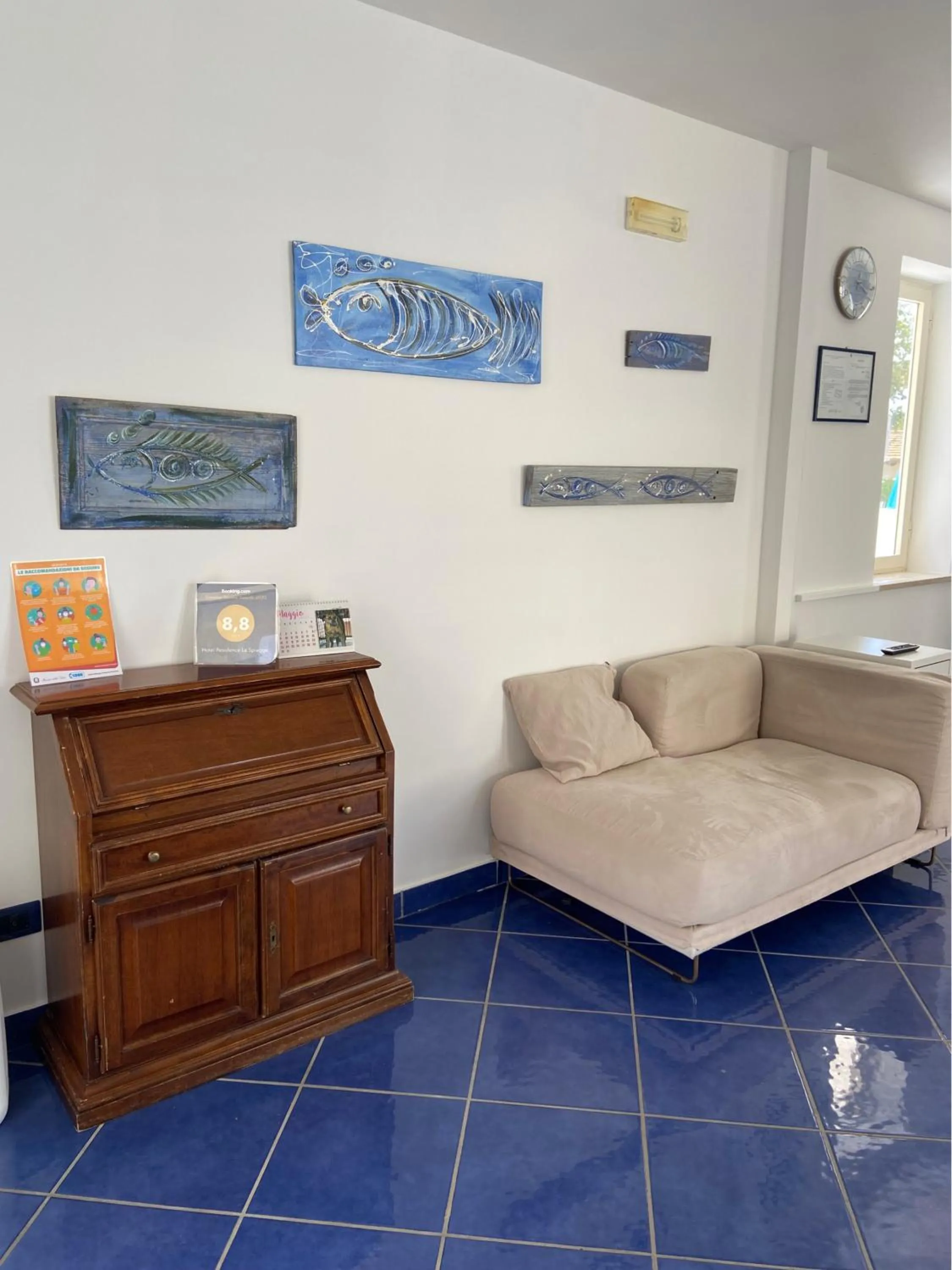 Lobby or reception in Residenza Le Spiagge