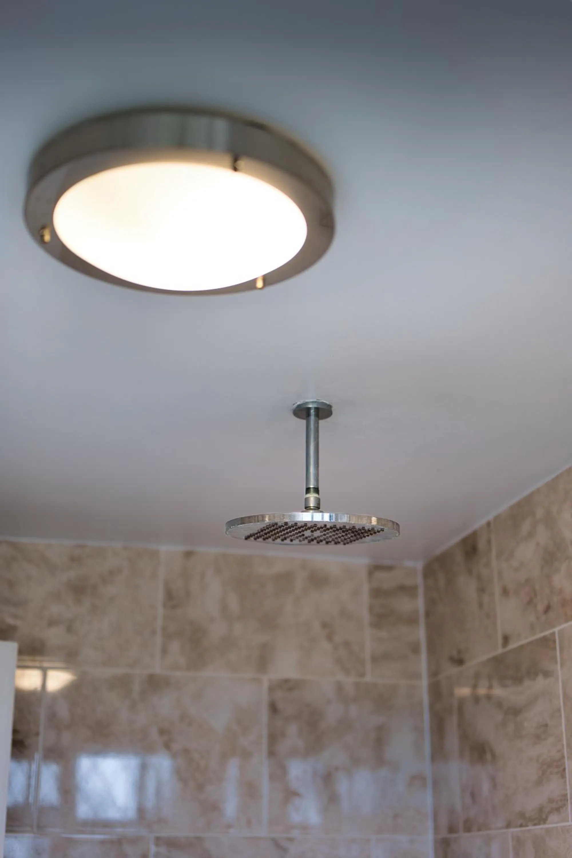 Shower in Clifton House Brighton