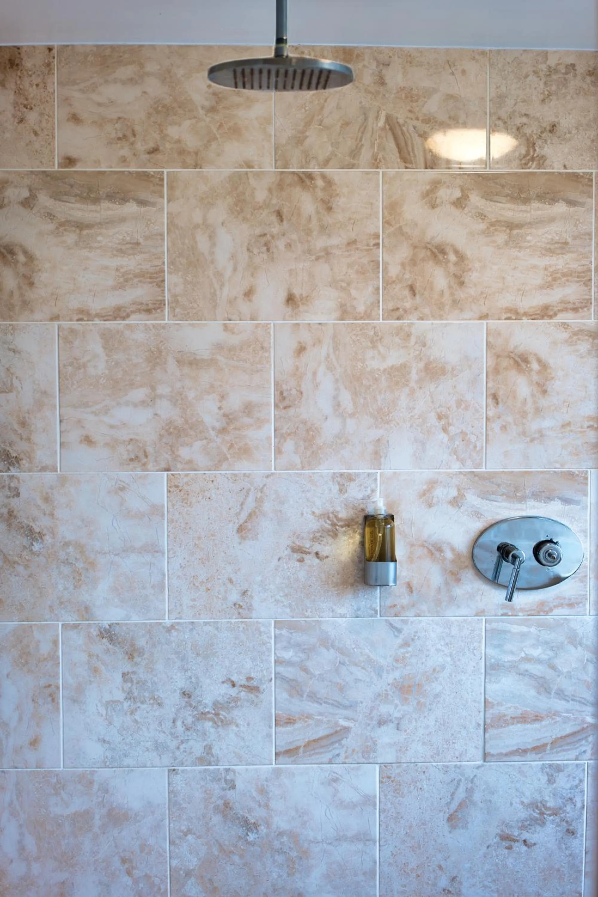 Shower in Clifton House Brighton