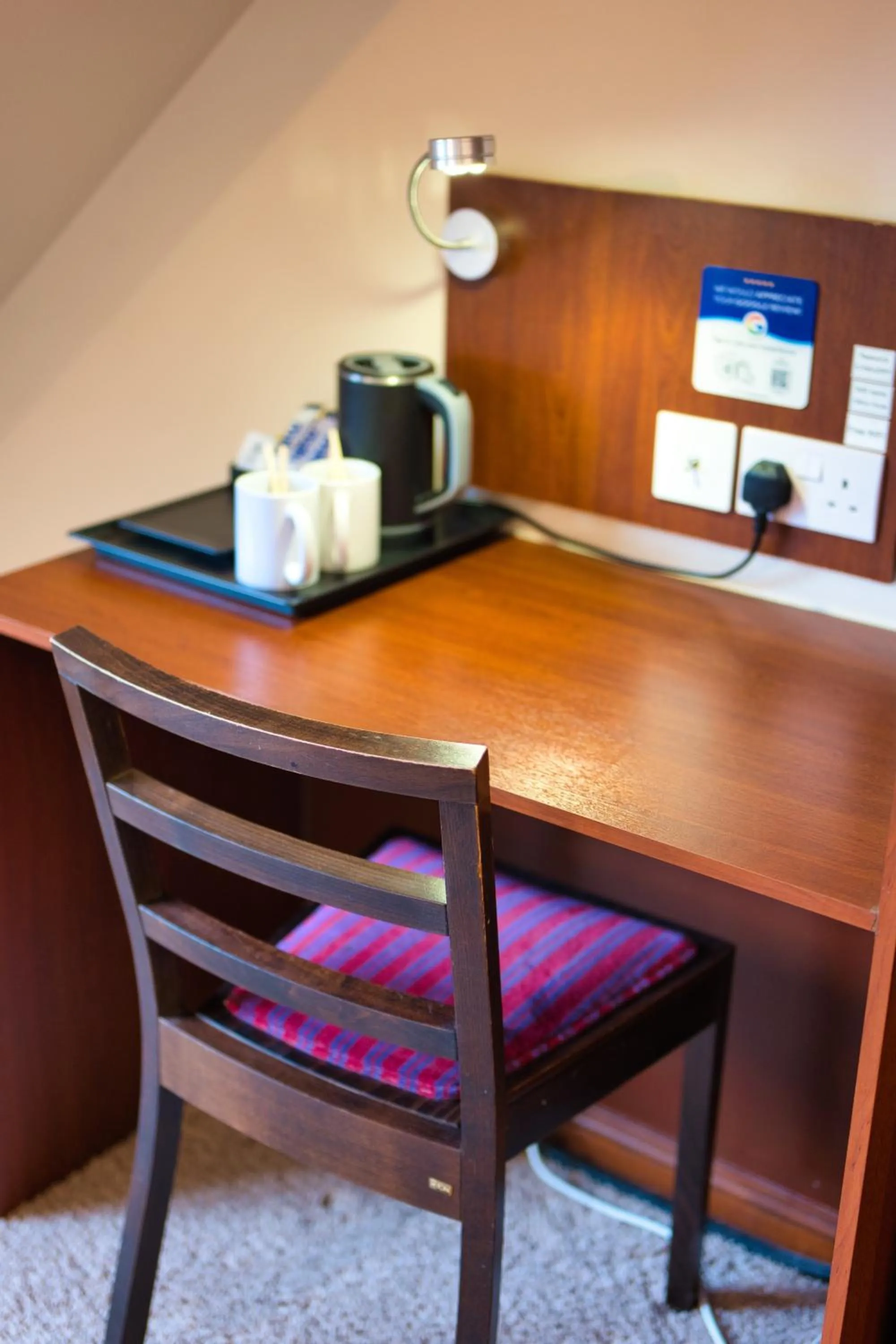 Seating area in Clifton House Brighton