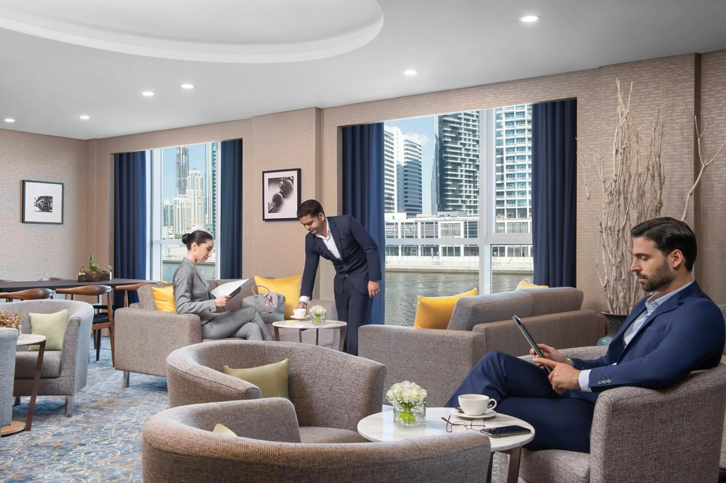 People in Gulf Court Hotel Business Bay