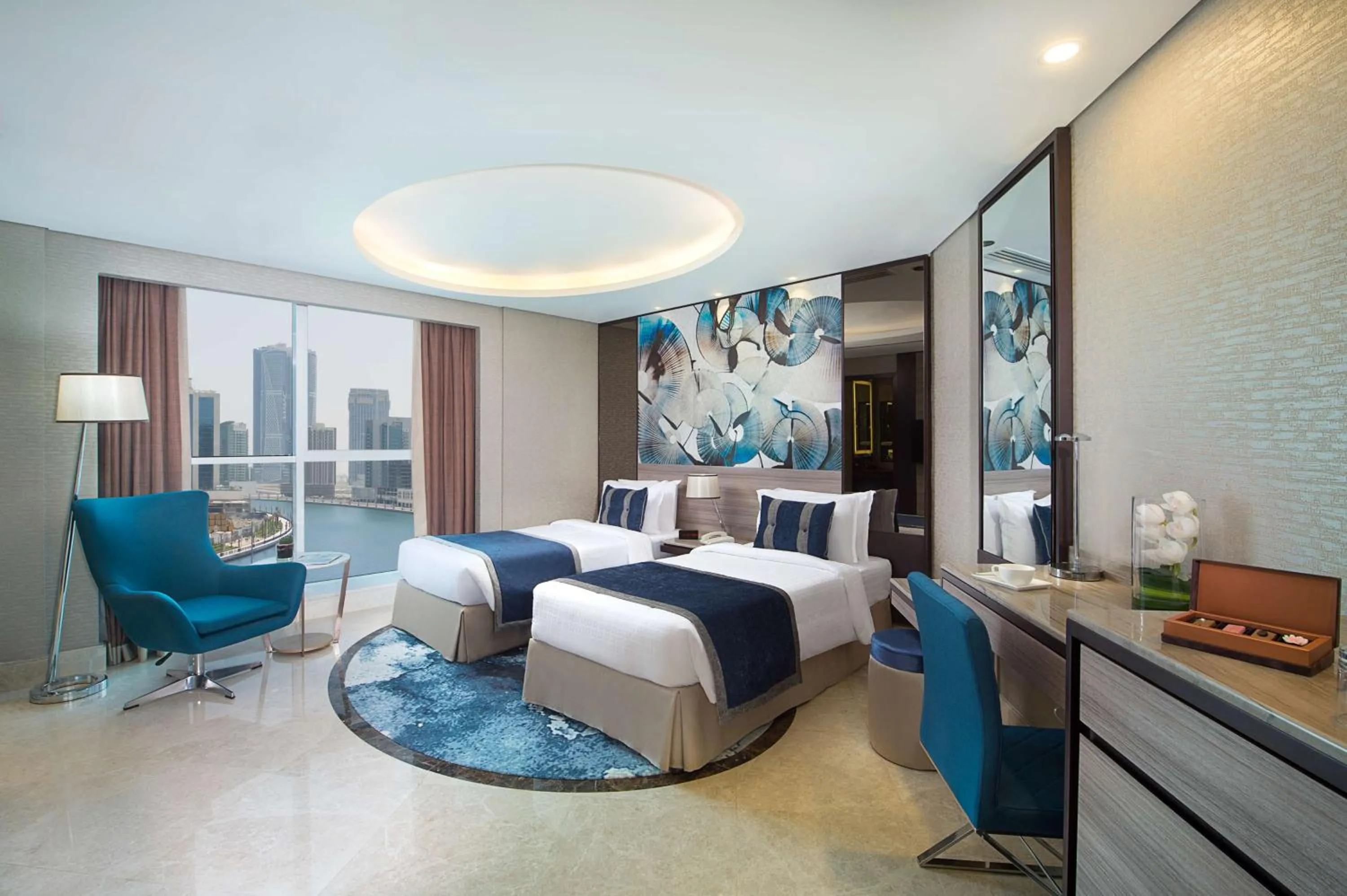 Photo of the whole room, Bed in Gulf Court Hotel Business Bay