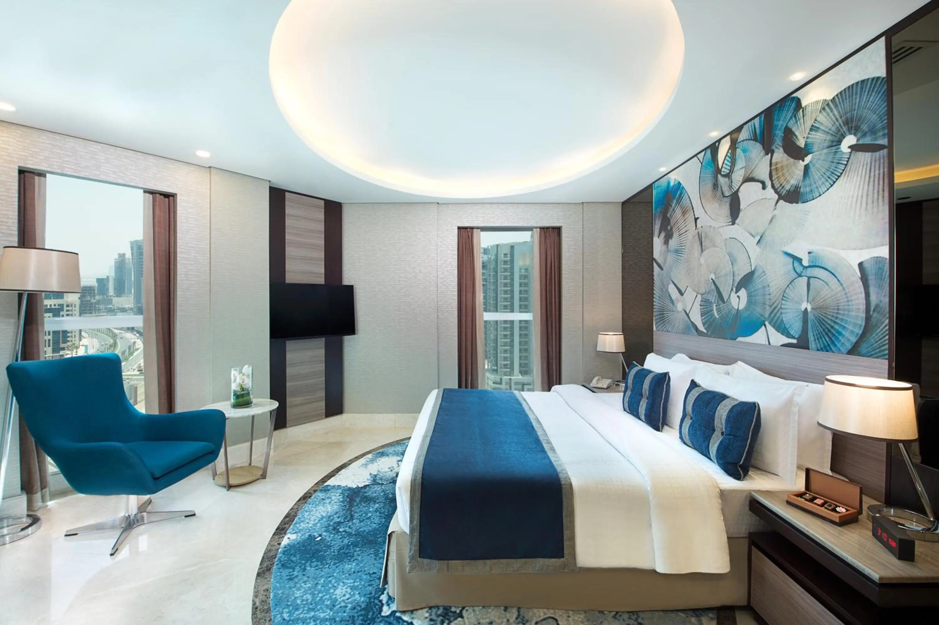 Bedroom, Bed in Gulf Court Hotel Business Bay