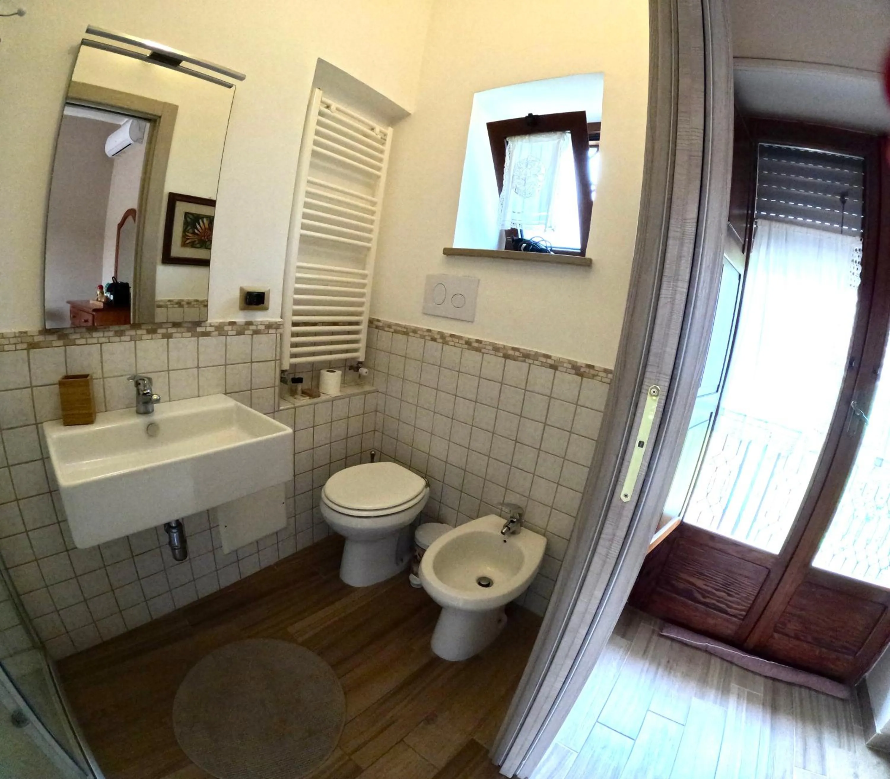 Toilet in B&b A casa di Maybe