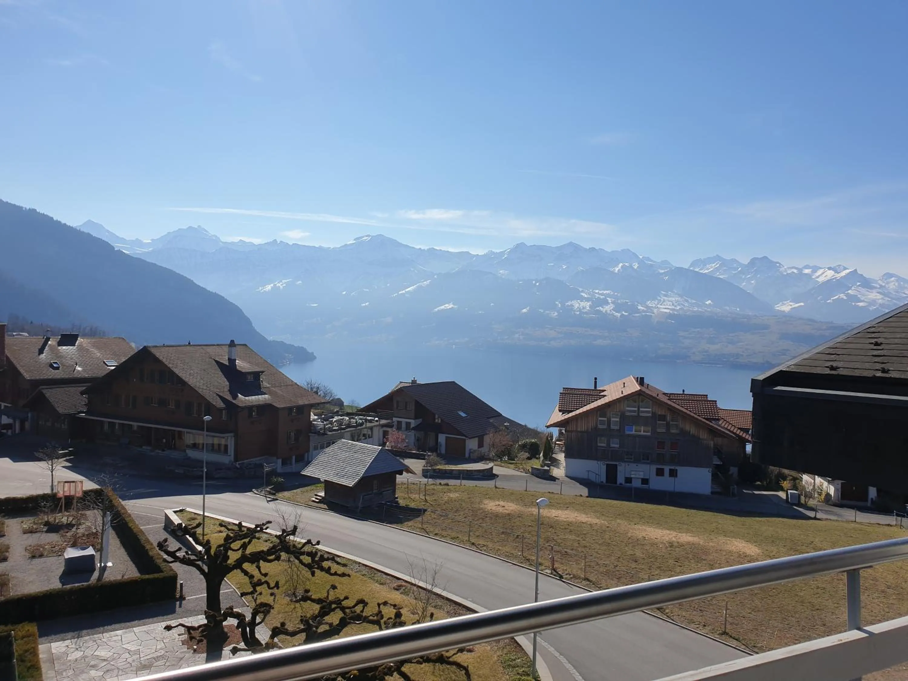 River view in Hotel Bären Sigriswil