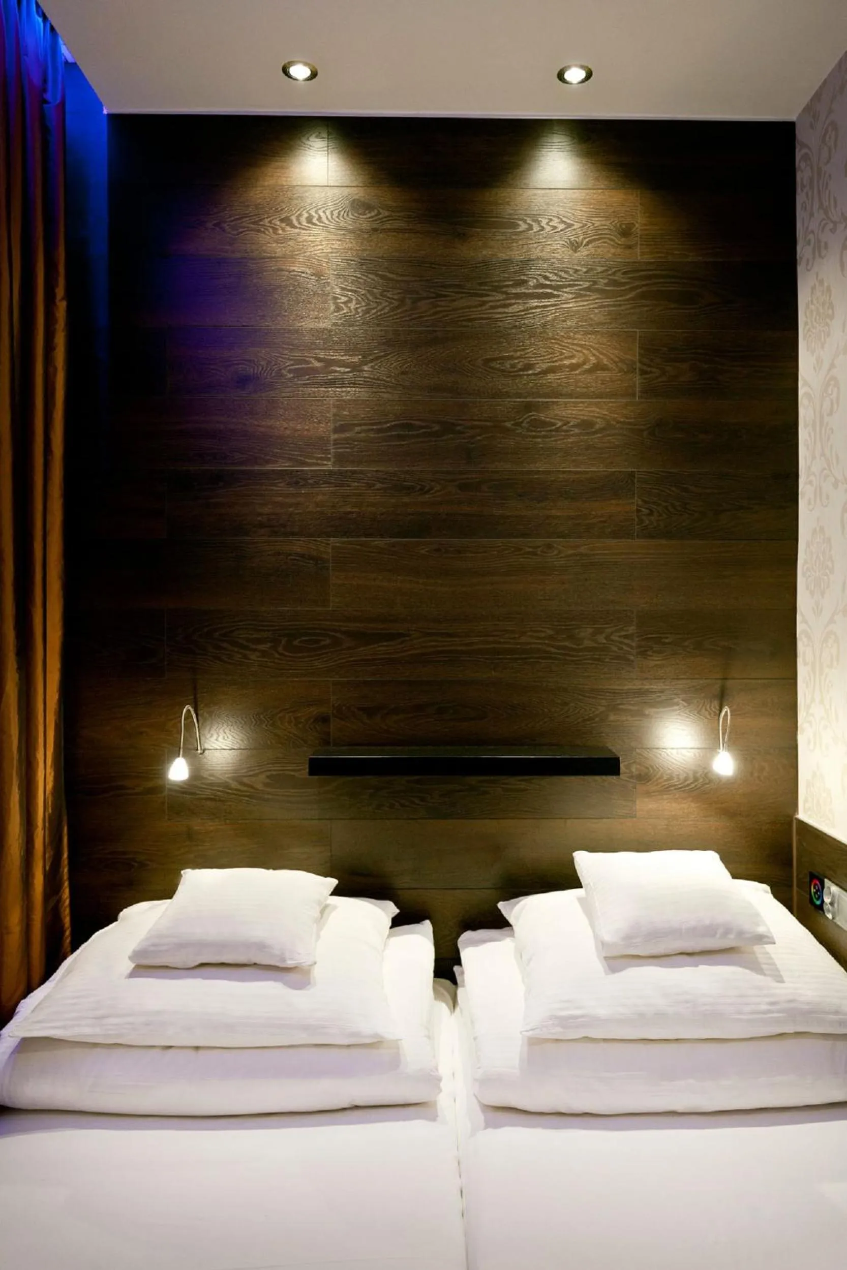 Decorative detail, Bed in Nu Hotel