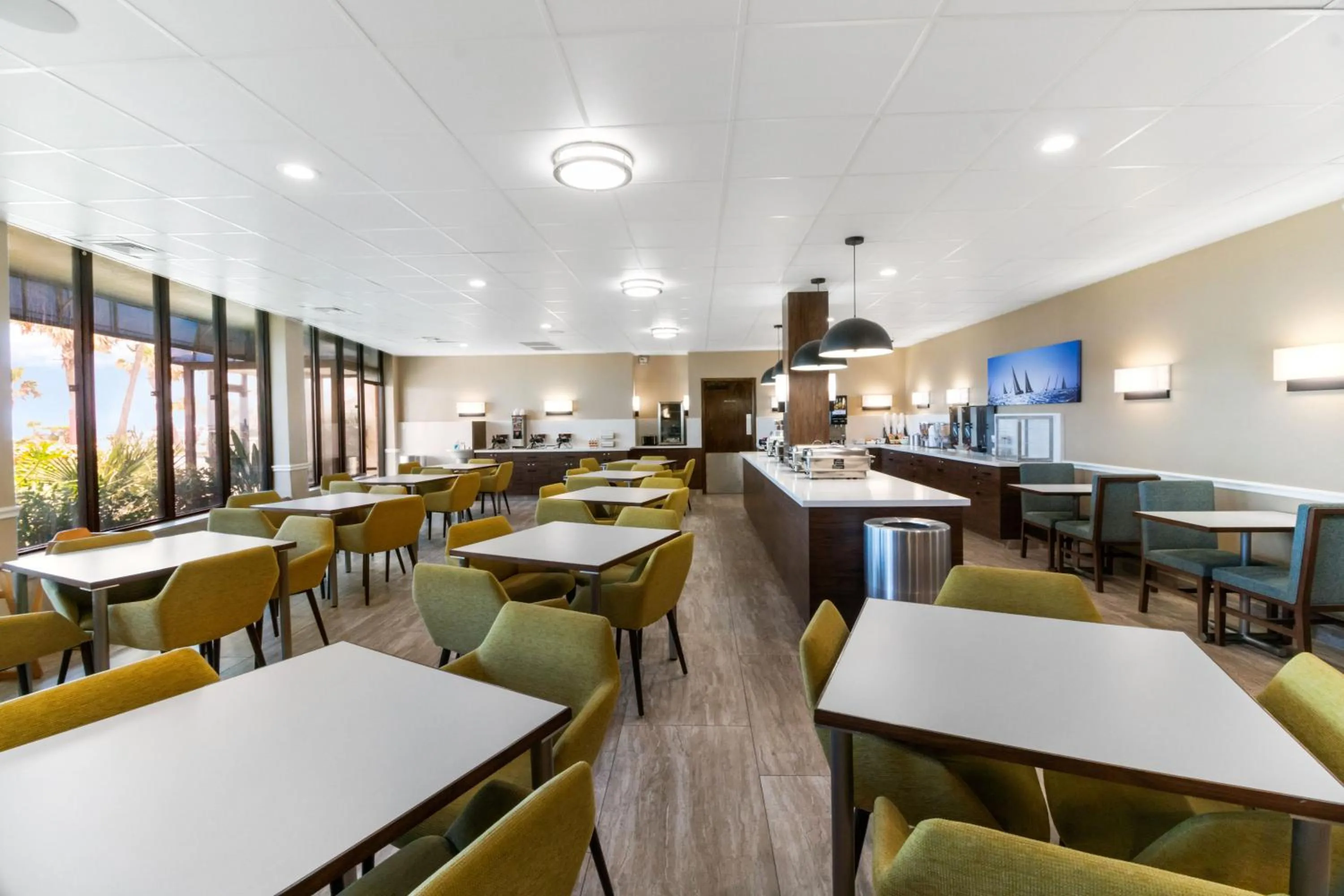 Restaurant/places to eat in Beachfront Palms Hotel Galveston