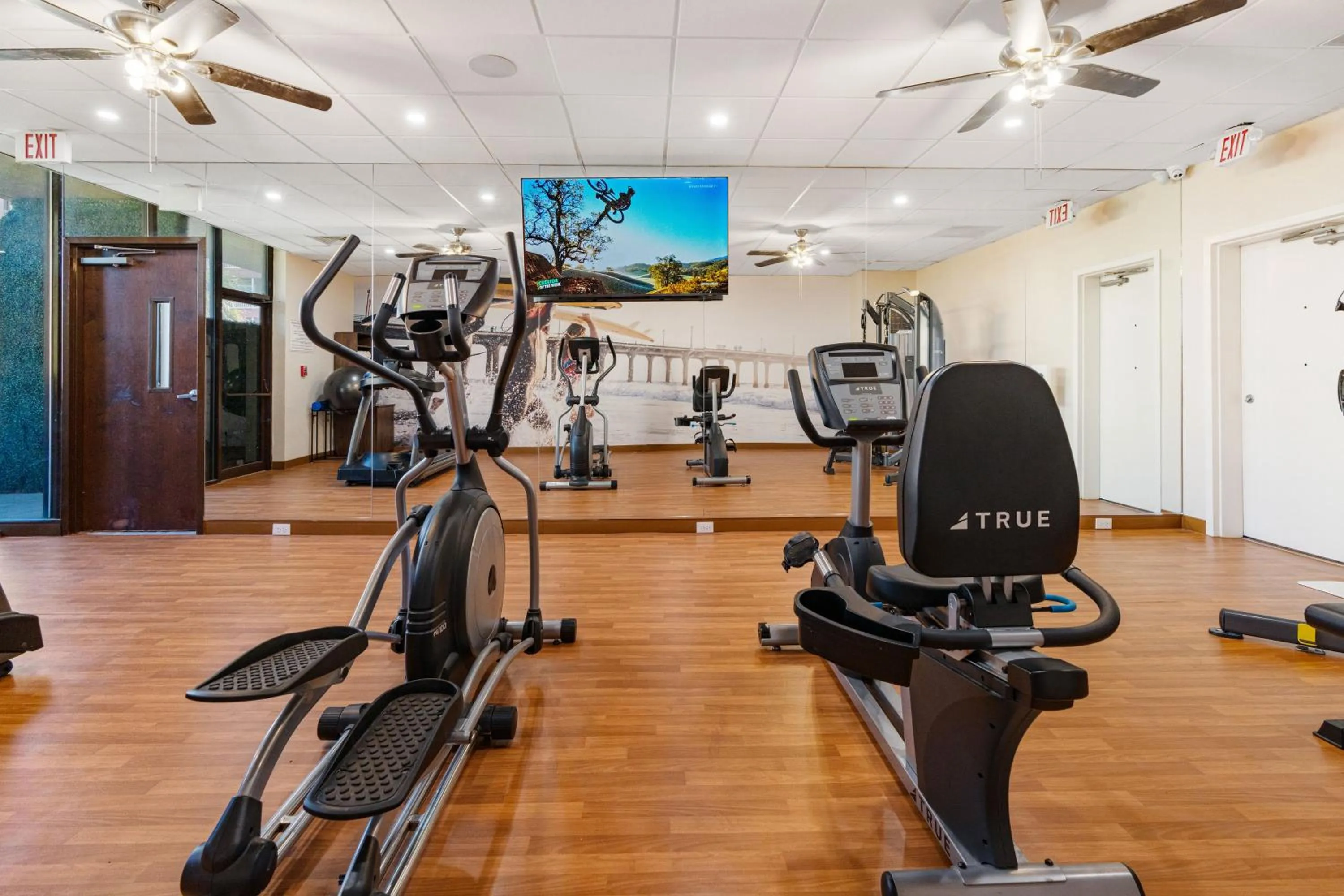 Fitness centre/facilities in Clarion Pointe Galveston - Beachfront