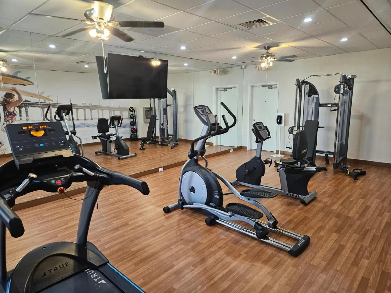 Fitness centre/facilities in Clarion Pointe Galveston - Beachfront