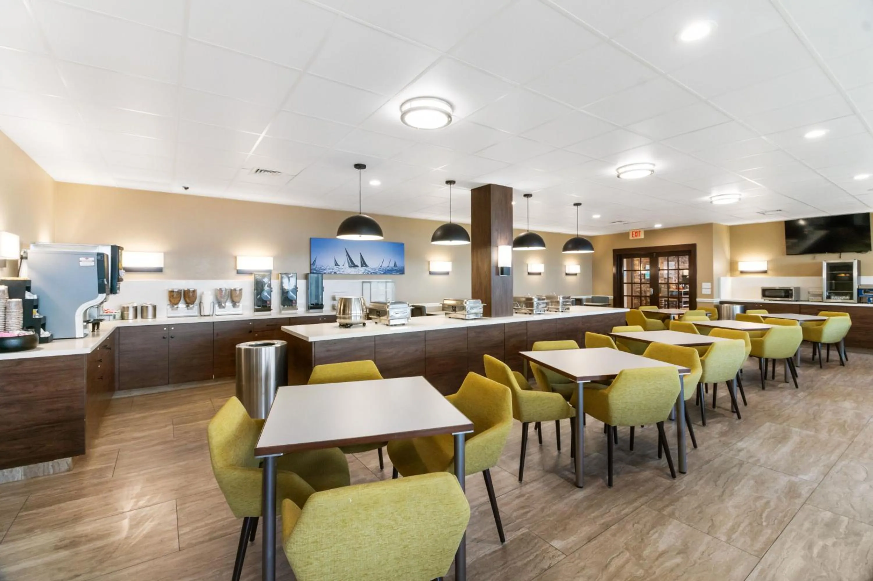 Restaurant/places to eat in Beachfront Palms Hotel Galveston