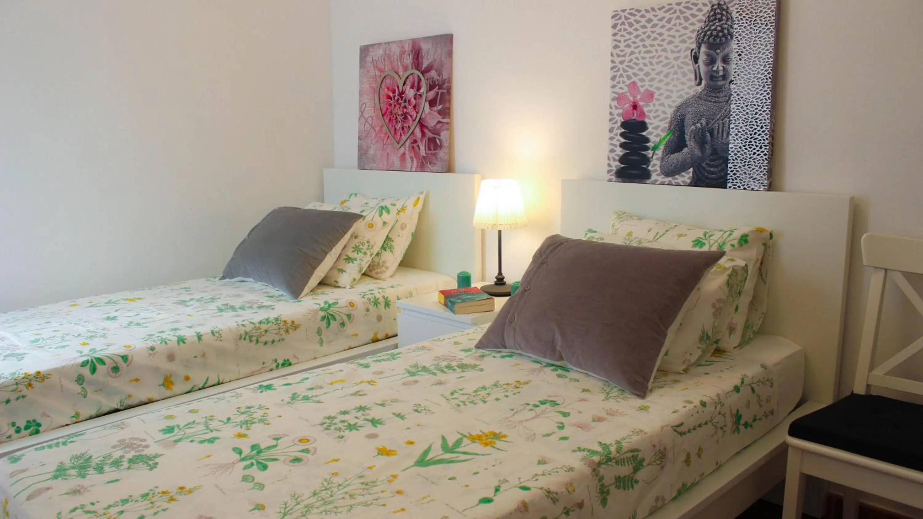 Bed in Sitges Apartment